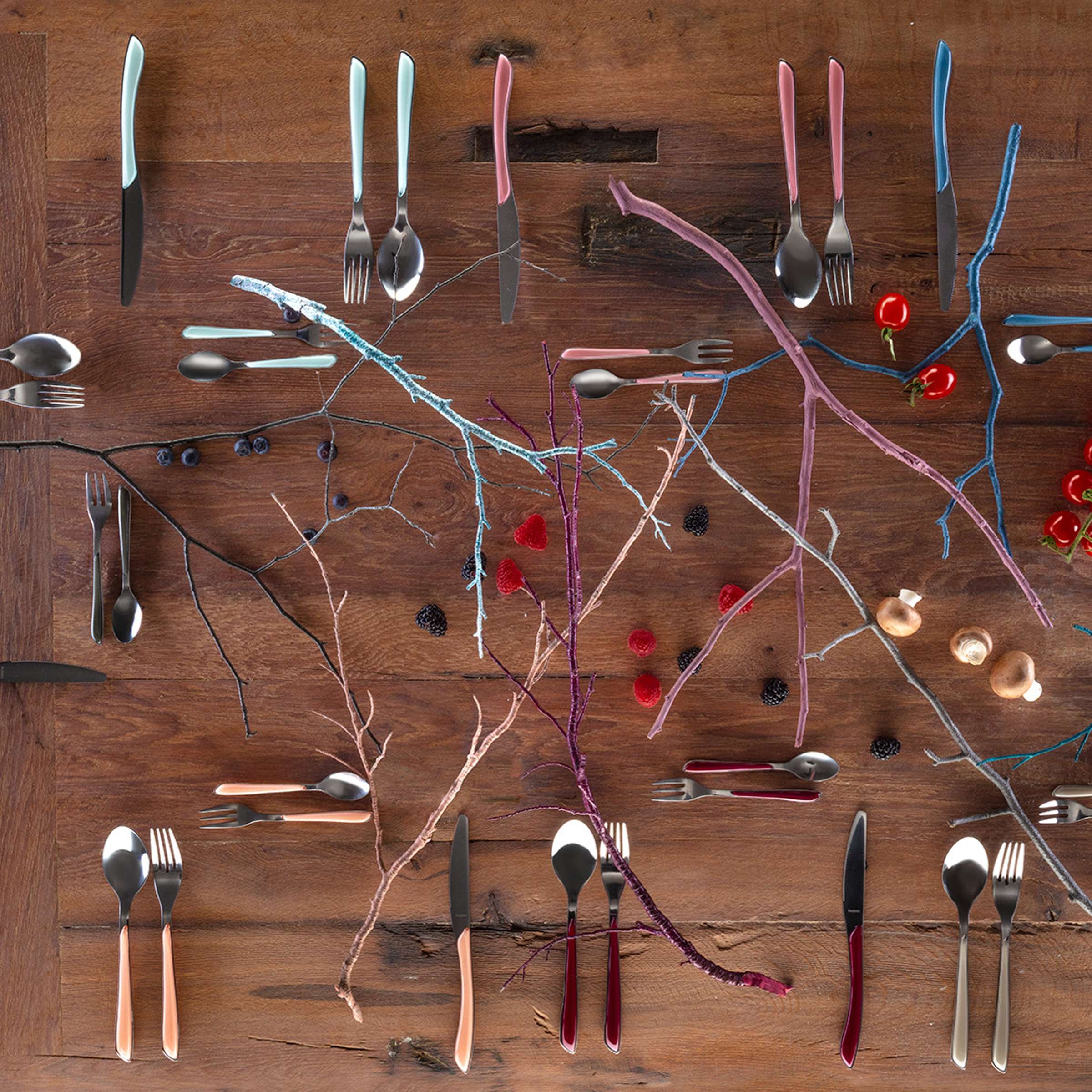 PRISMA Menügabel mint