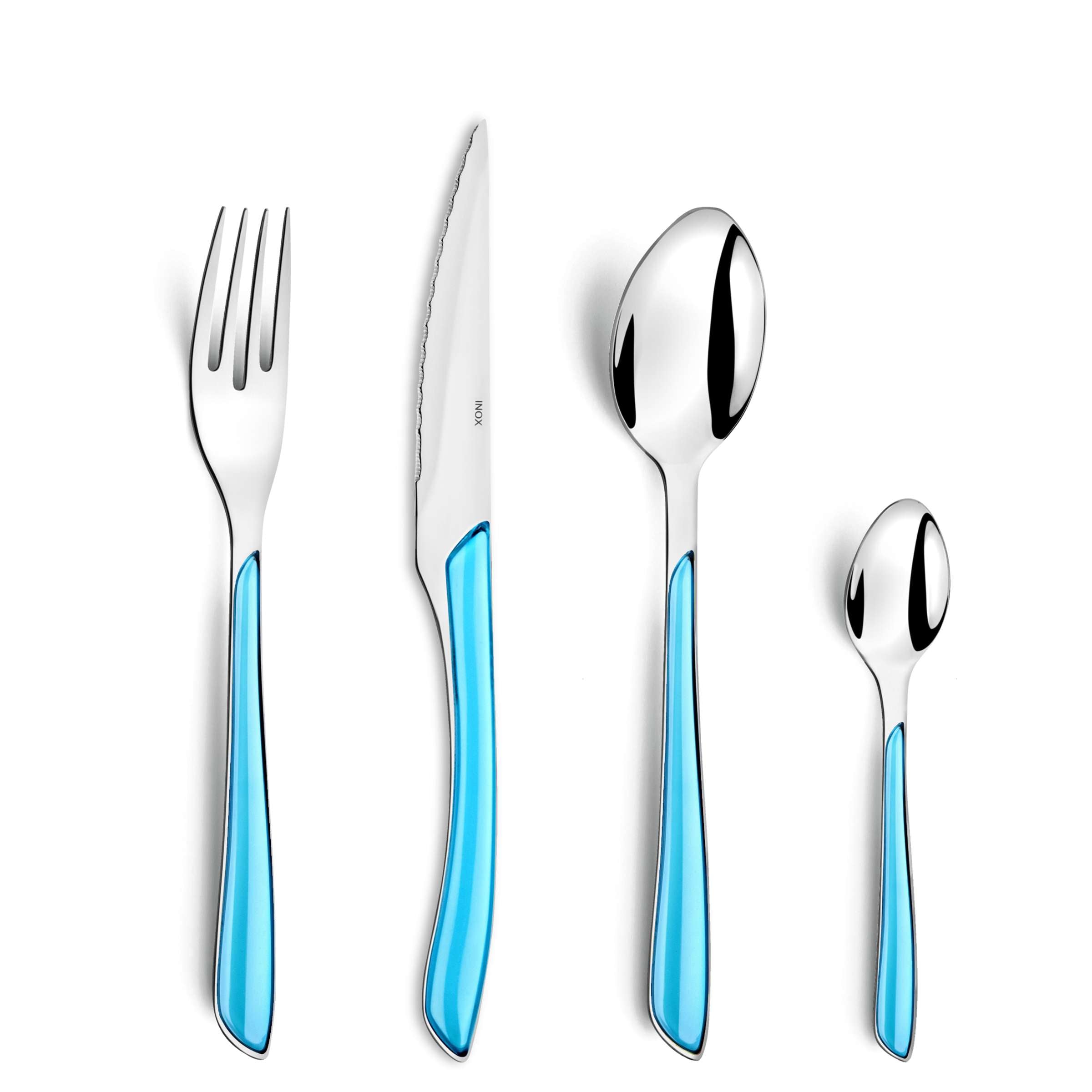 ECLAT Besteckset 24-teilig türkis