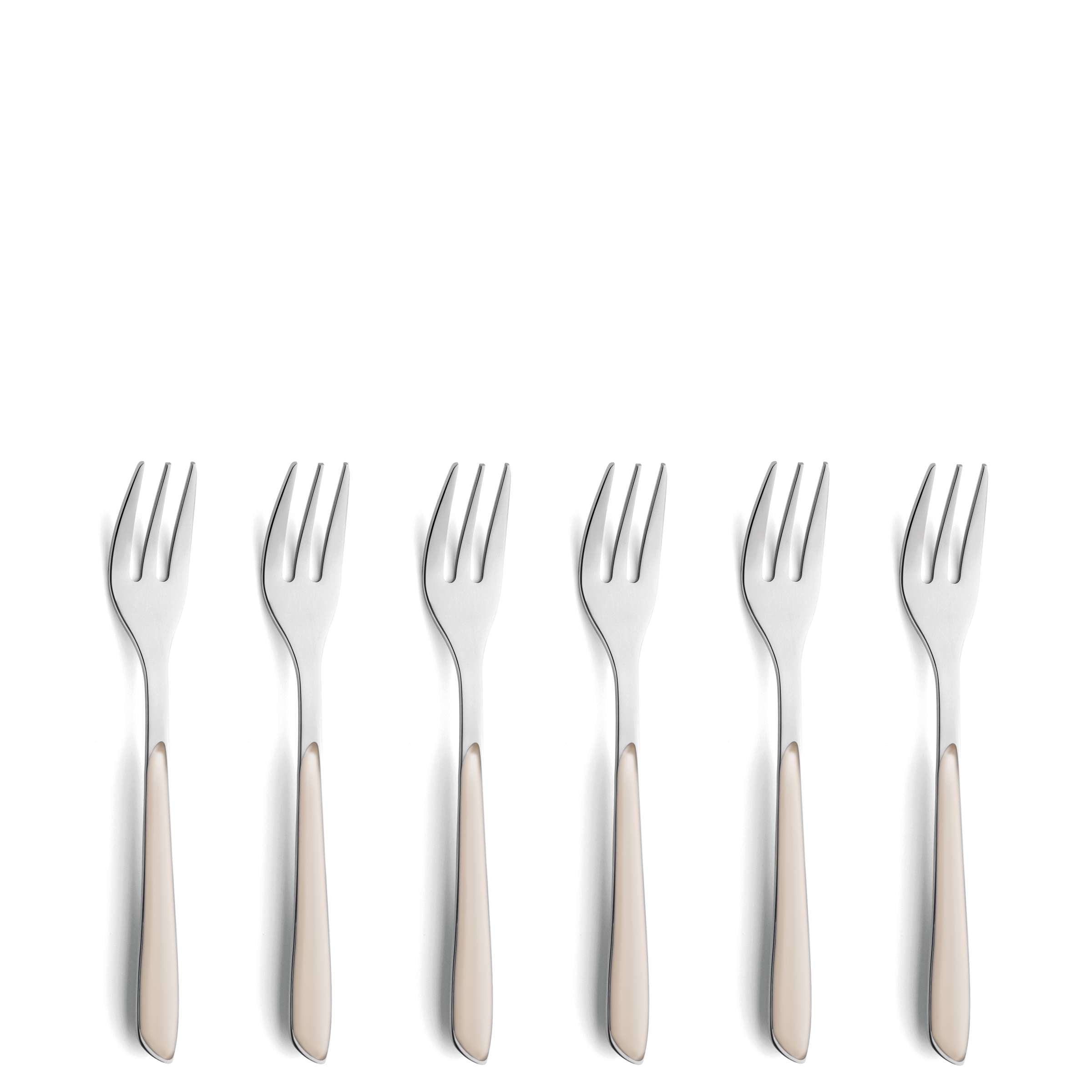 PRISMA Kuchengabel Set 6-teilig baumwolle