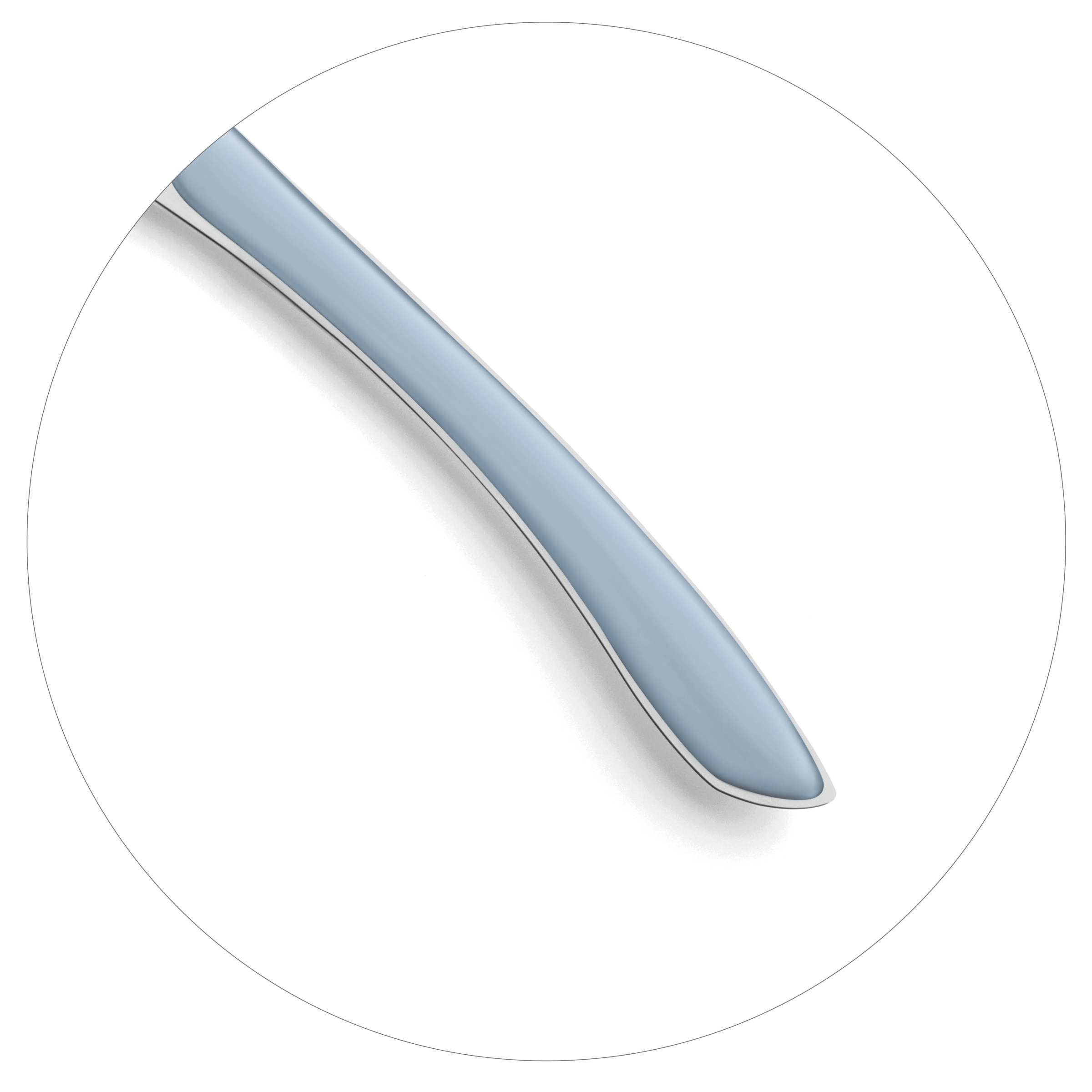 PRISMA Kuchengabel himmelblau