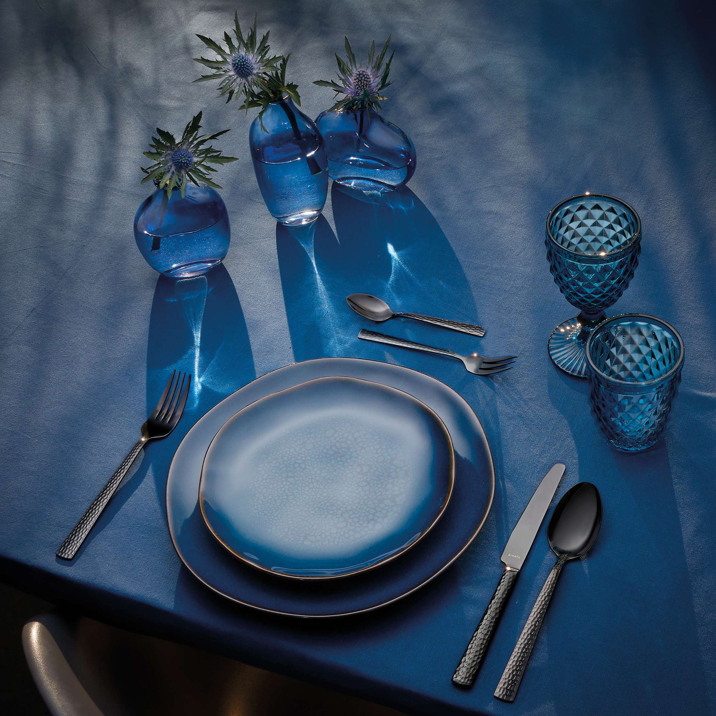 FELICITY Besteckset 30-teilig PVD schwarz