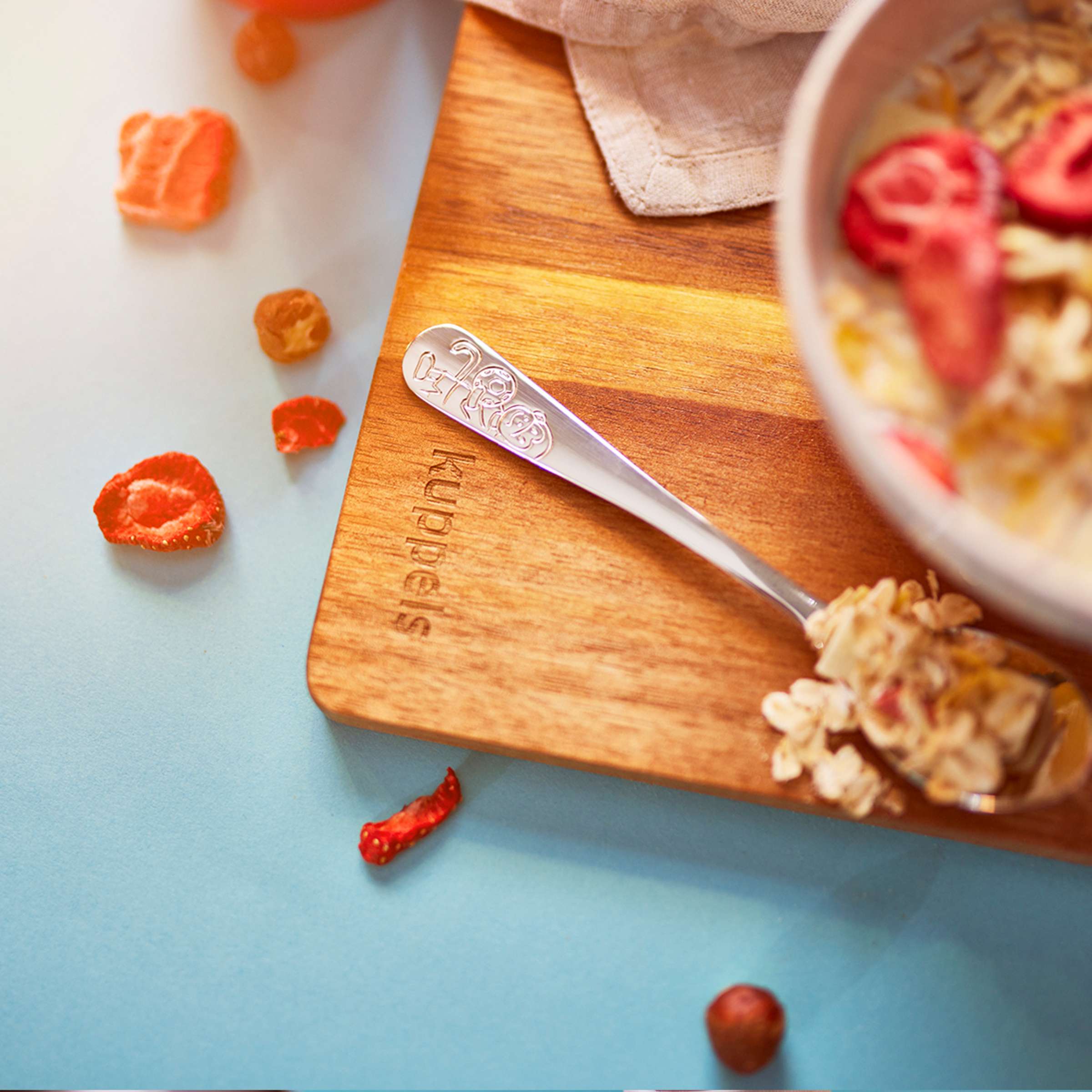 FUßBALLFREUNDE Kinderbesteck Set 4-teilig