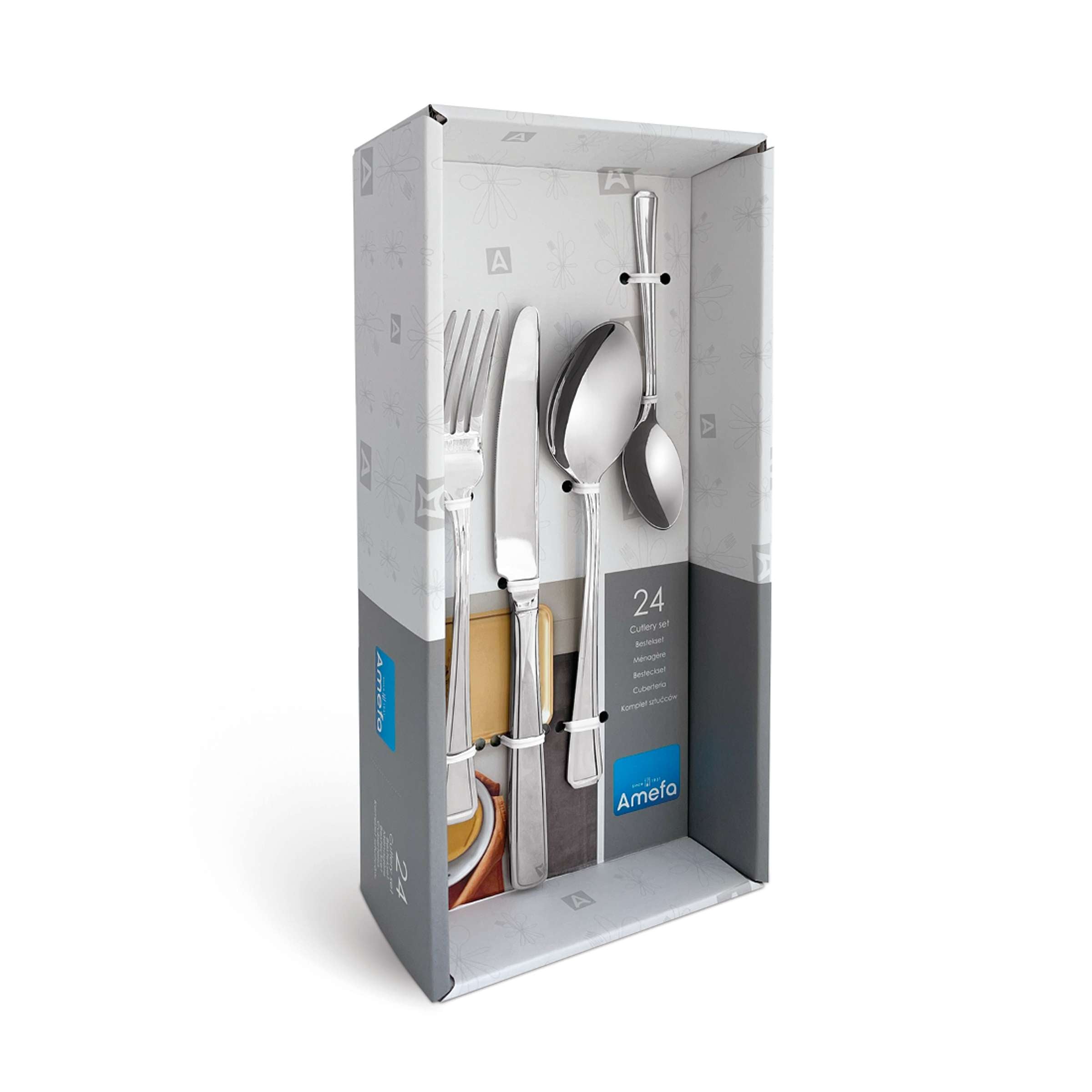 RITA Besteckset 24-teilig silber