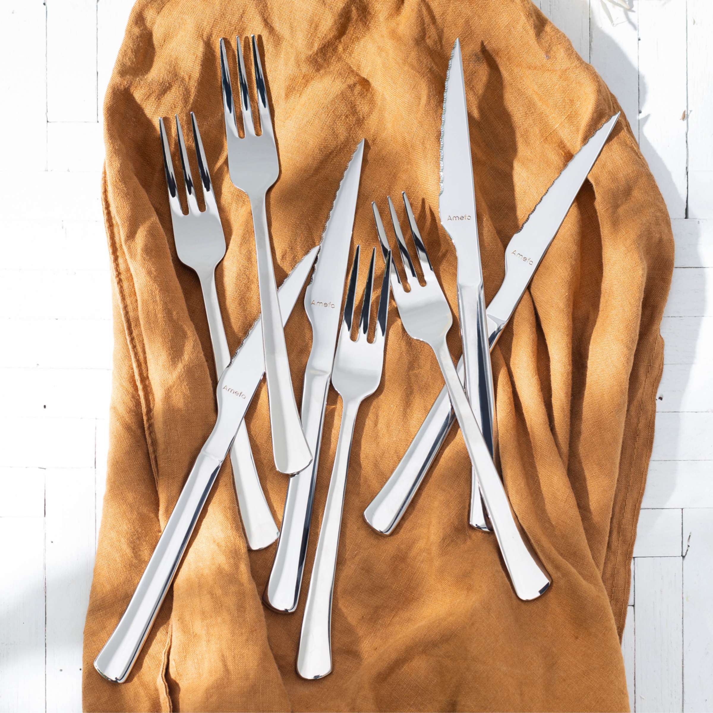 CHULETERO Steakbesteck Set 12-teilig