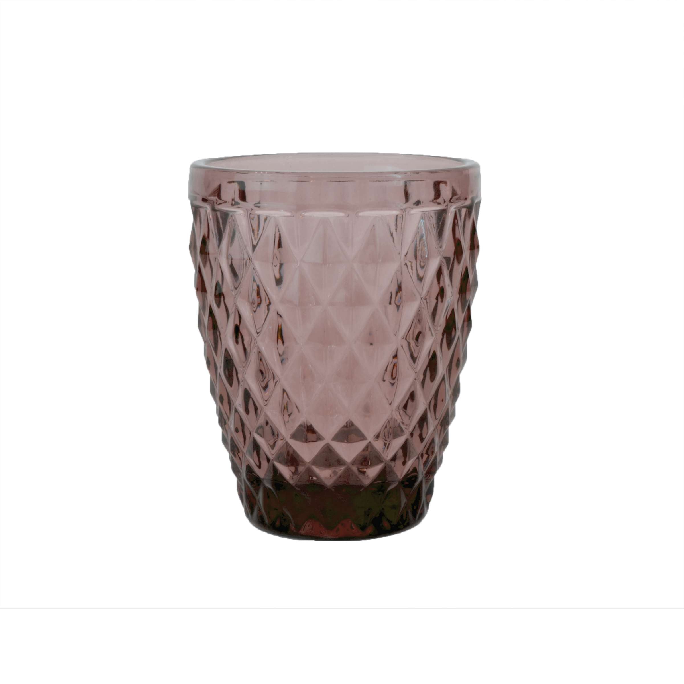 DIAMOND Trinkglas lila