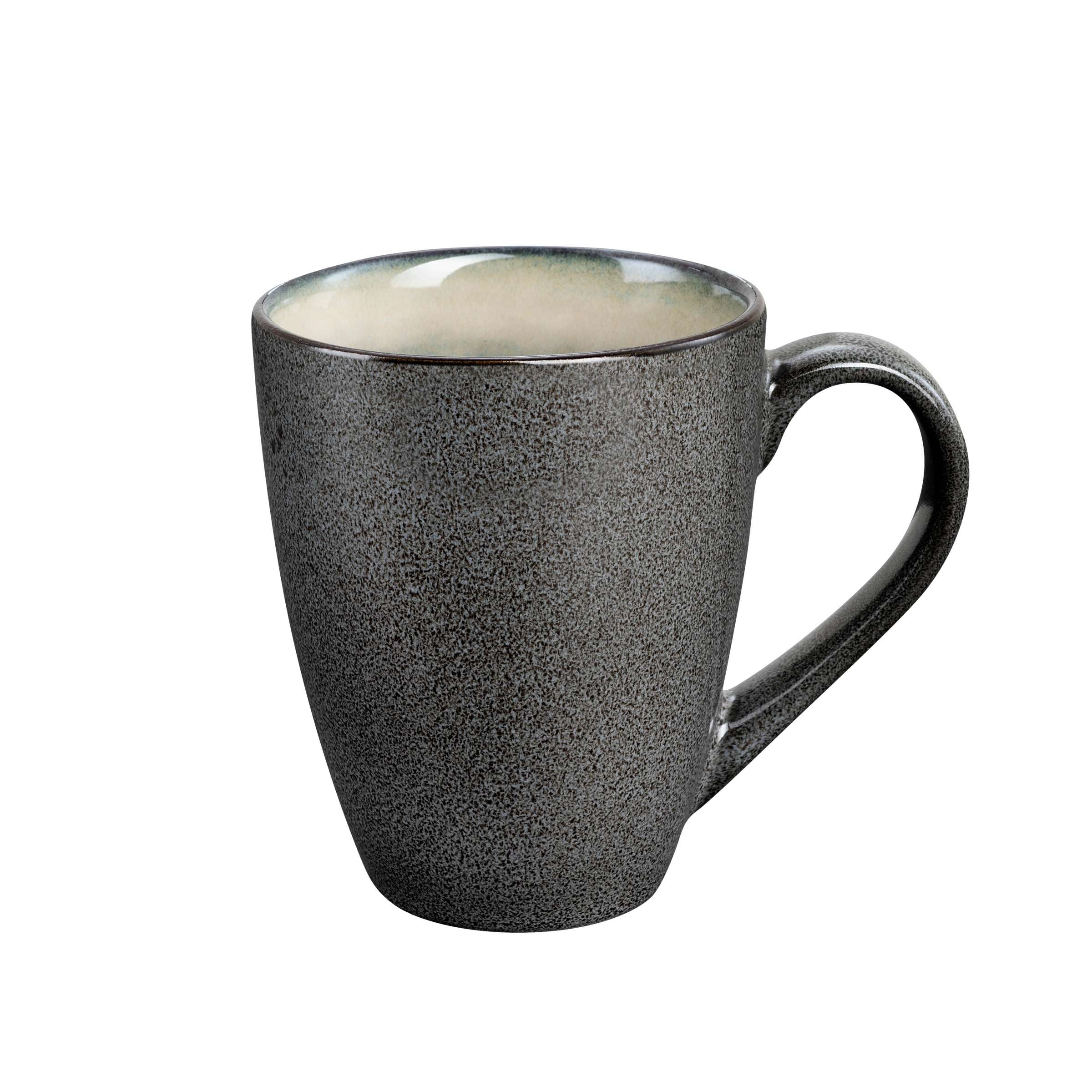 SHADOW NACRE Becher grau,weiß