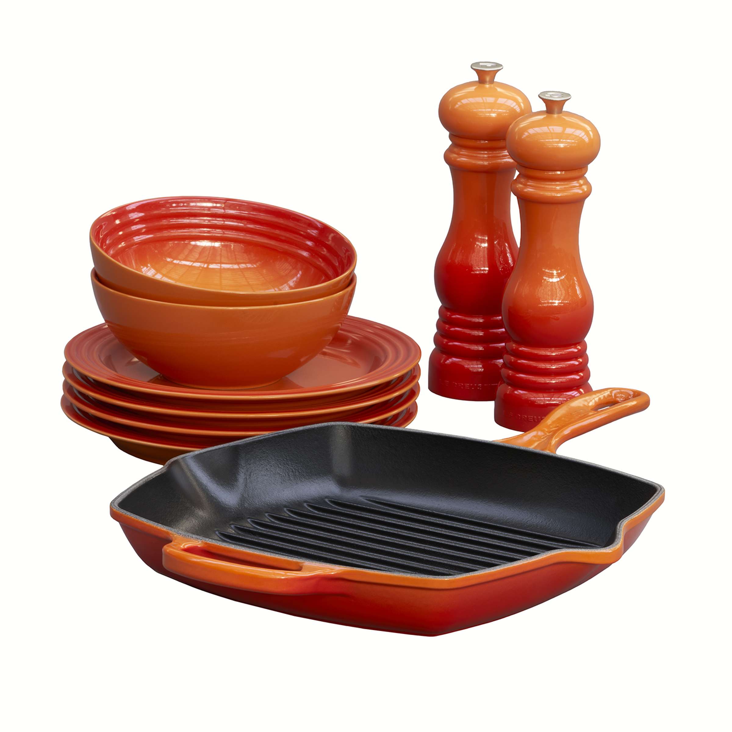 Grill Pfanne 26 cm, quadratisch