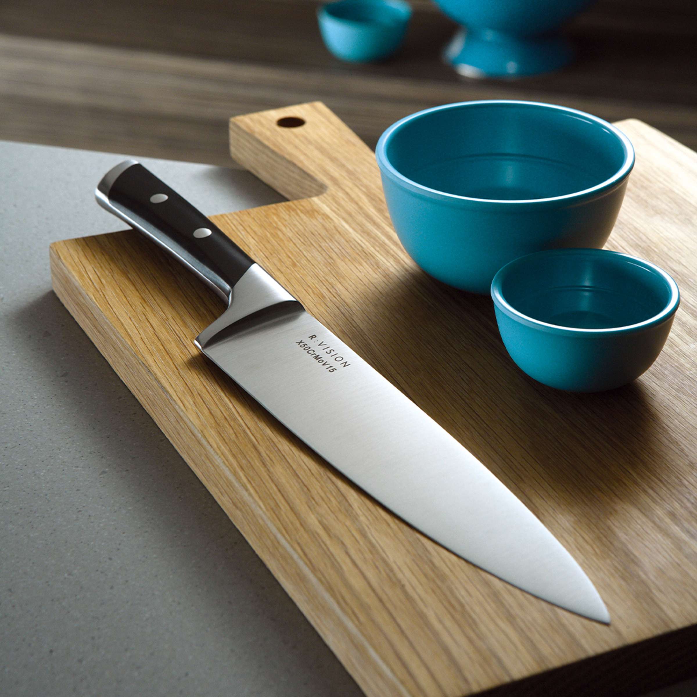 R:VISION Messerblock 5-teilig