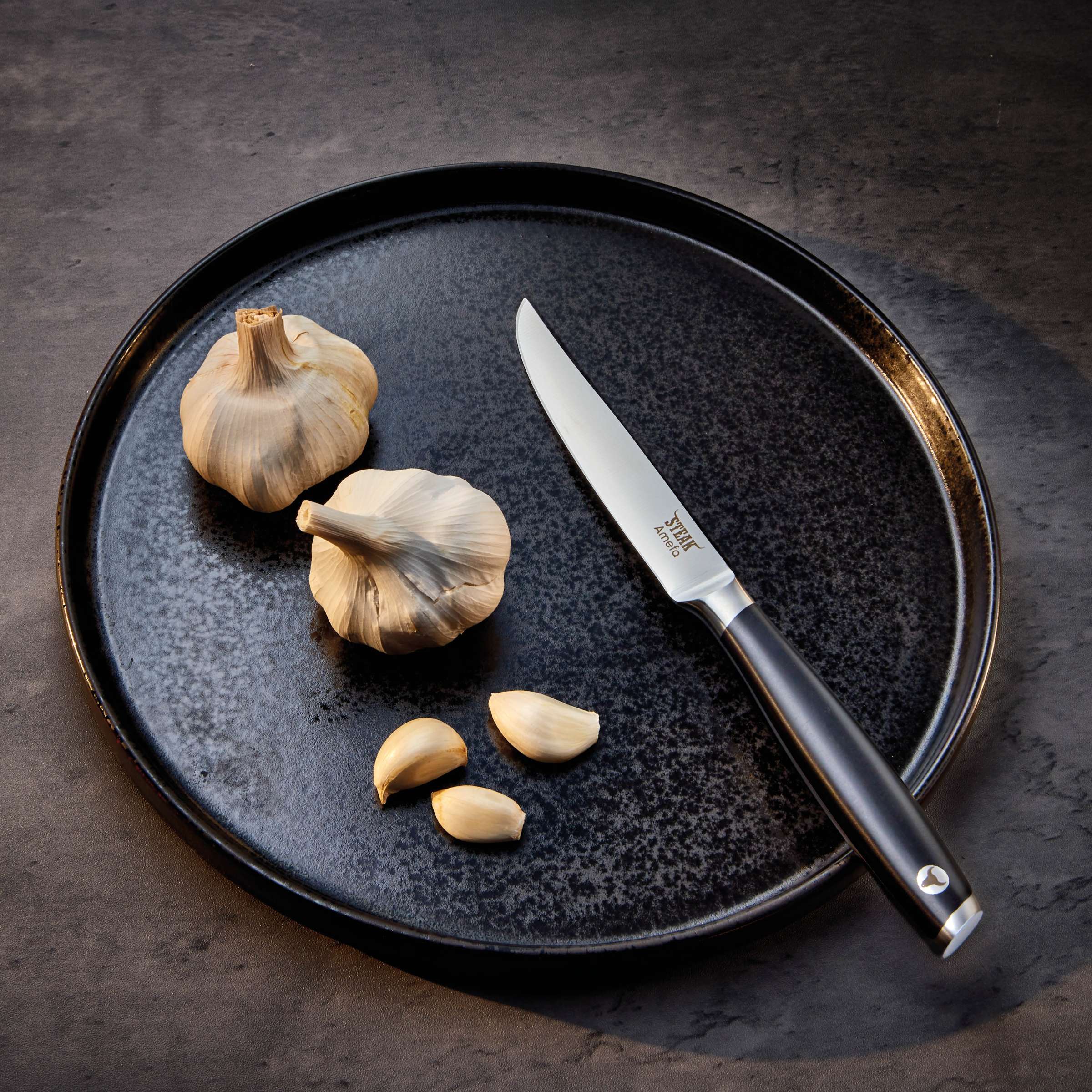 TENDERLOIN Steakmesser Set 2-teilig schwarz