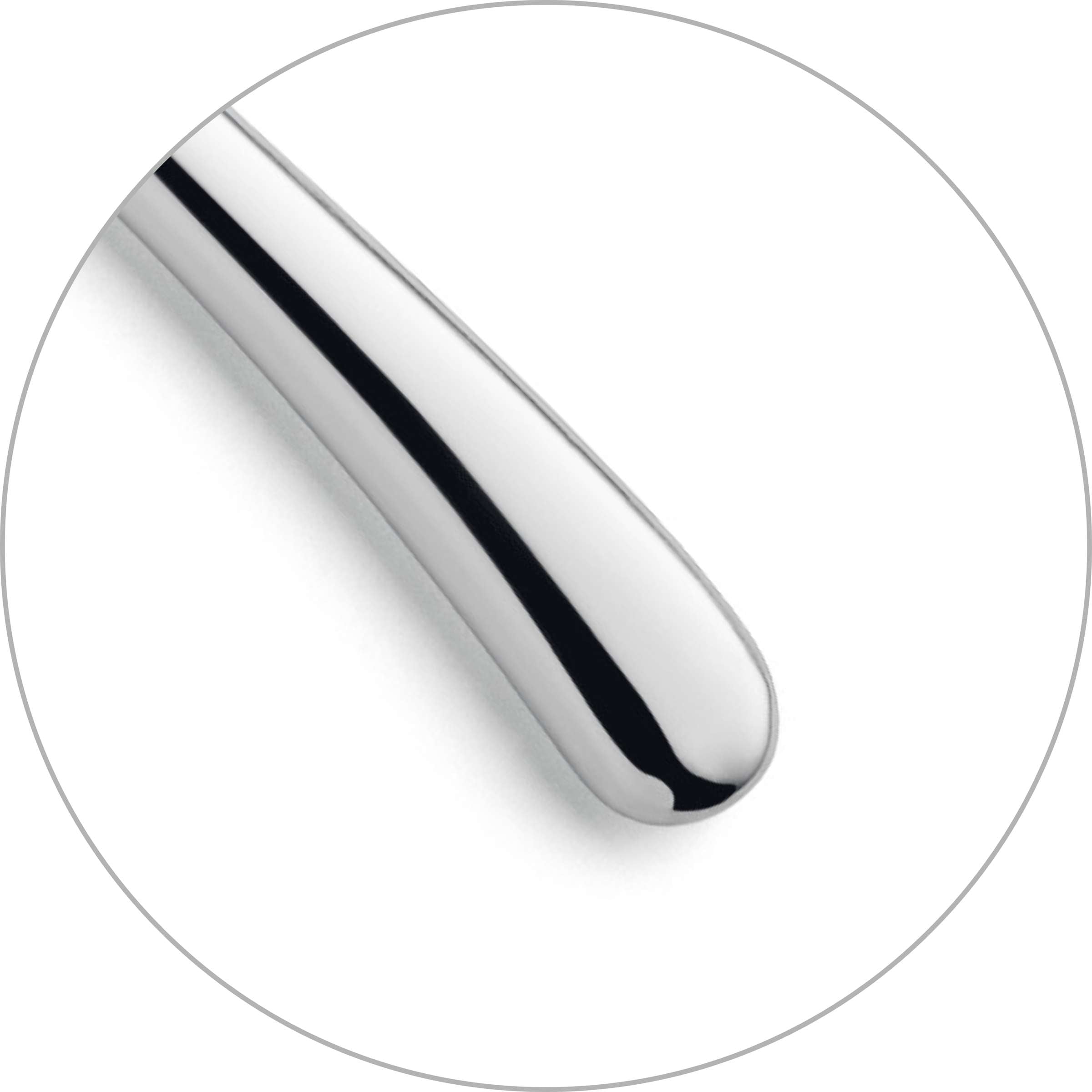 BLUES Menümesser Hohlheft