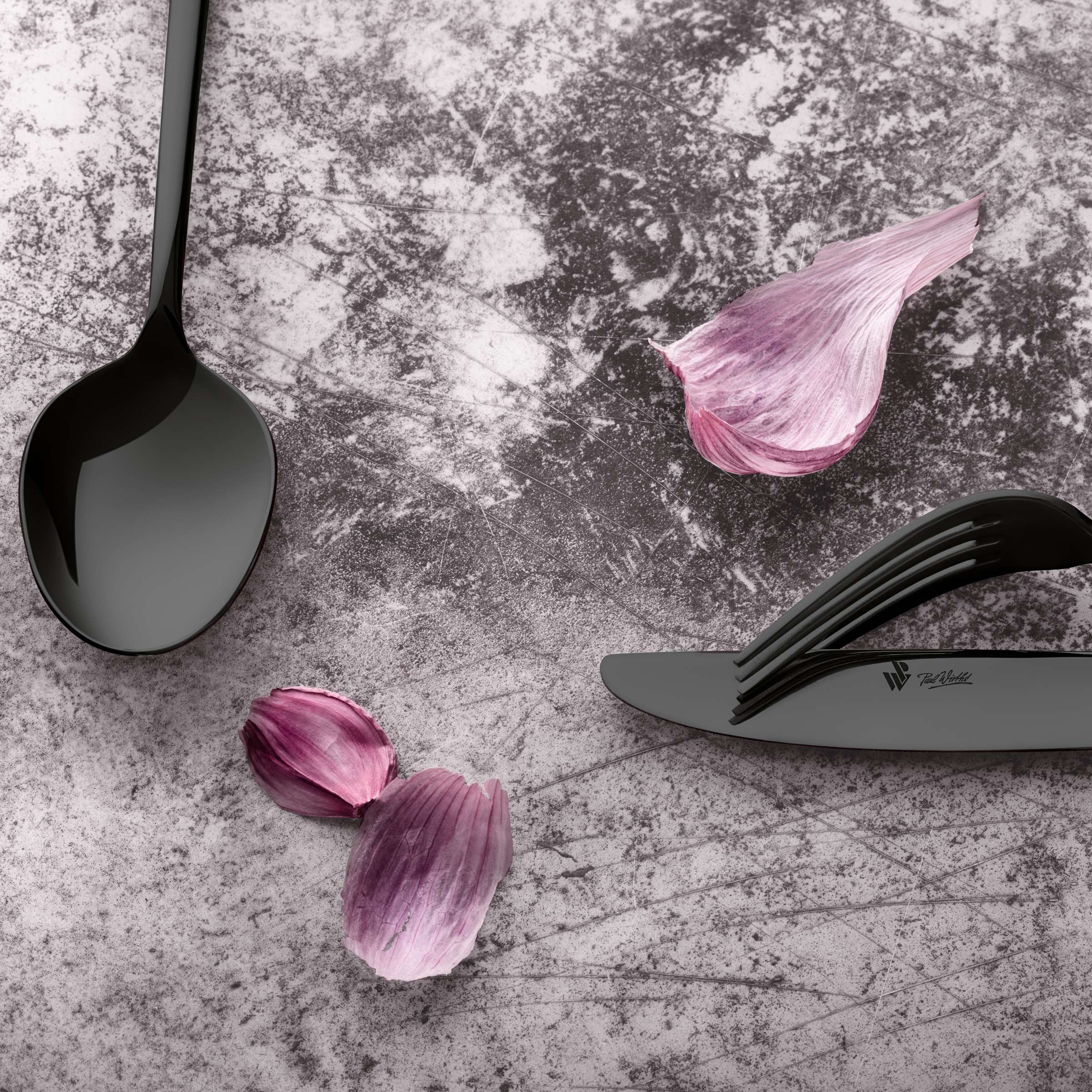 VIVENDI Mocca-/Espressolöffel PVD schwarz