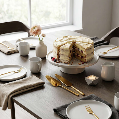 VISTA Tortenset 2-teilig PVD gold