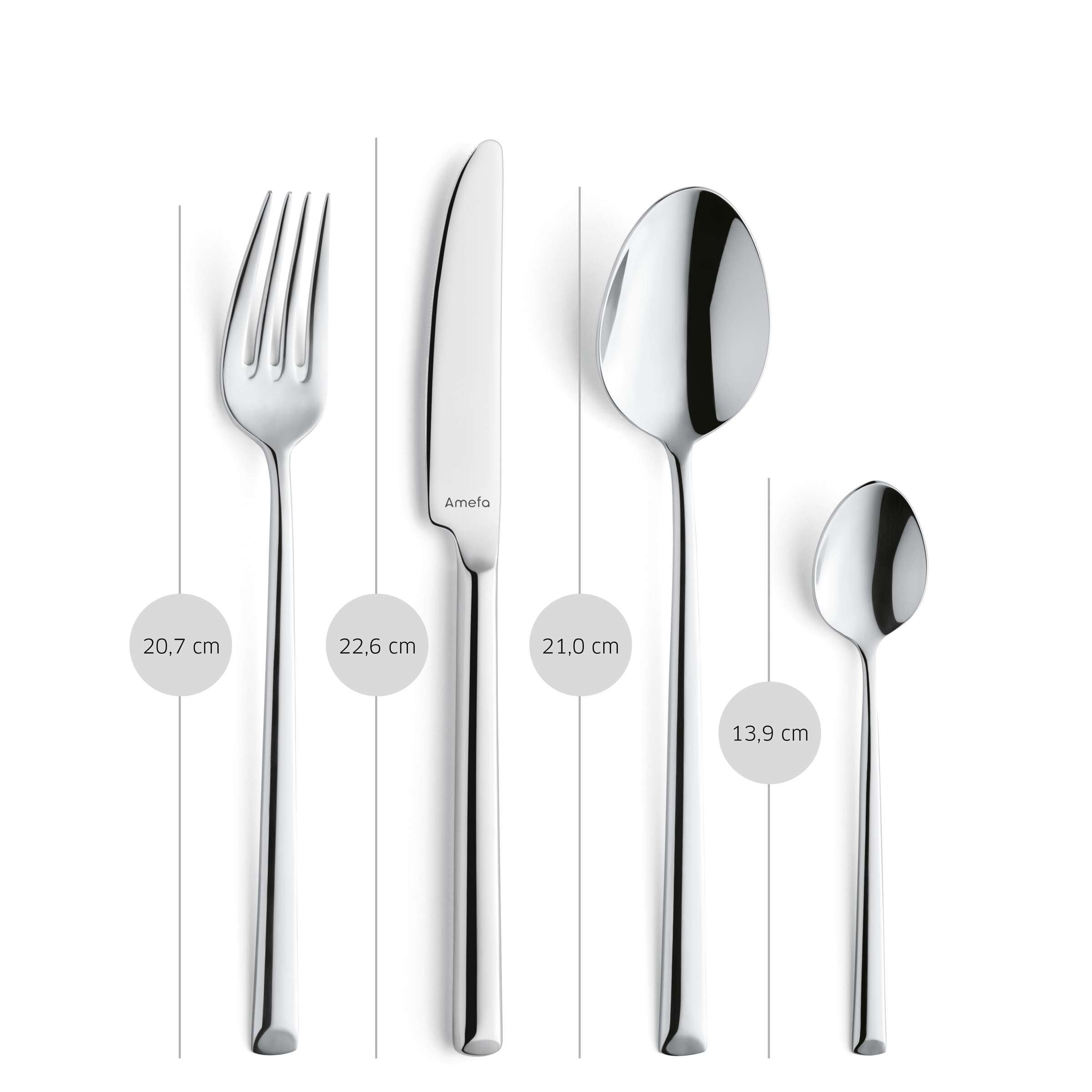 METROPOLE Besteckset 16-teilig