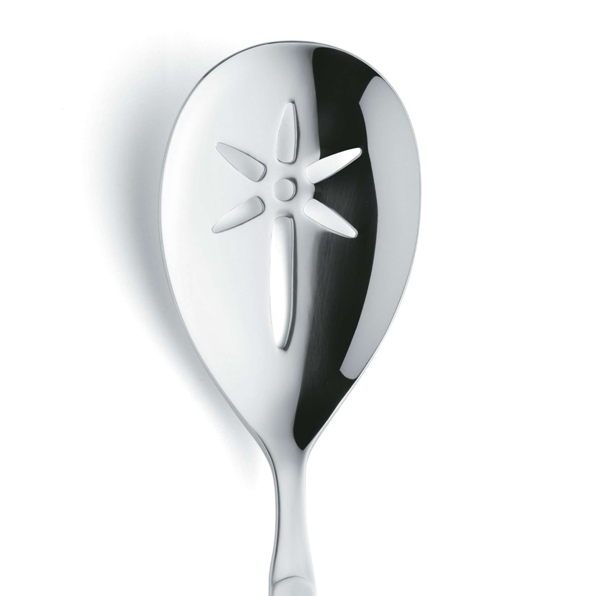 BUFFET THERMO Chafing Dish Löffel geschlitzt schwarz