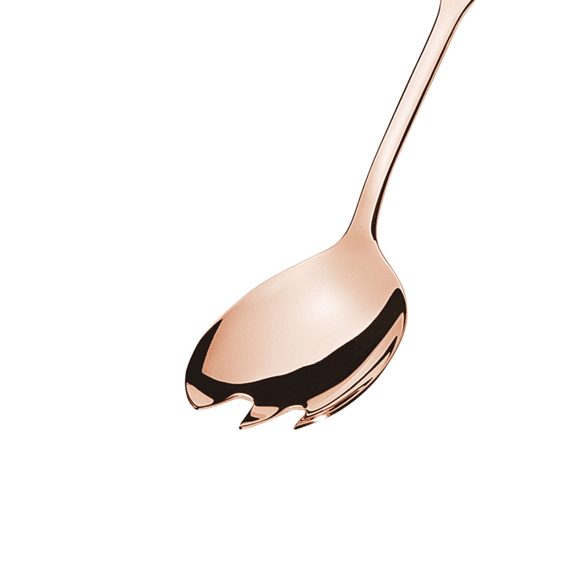 BUFFET Salatgabel klein PVD kupfer