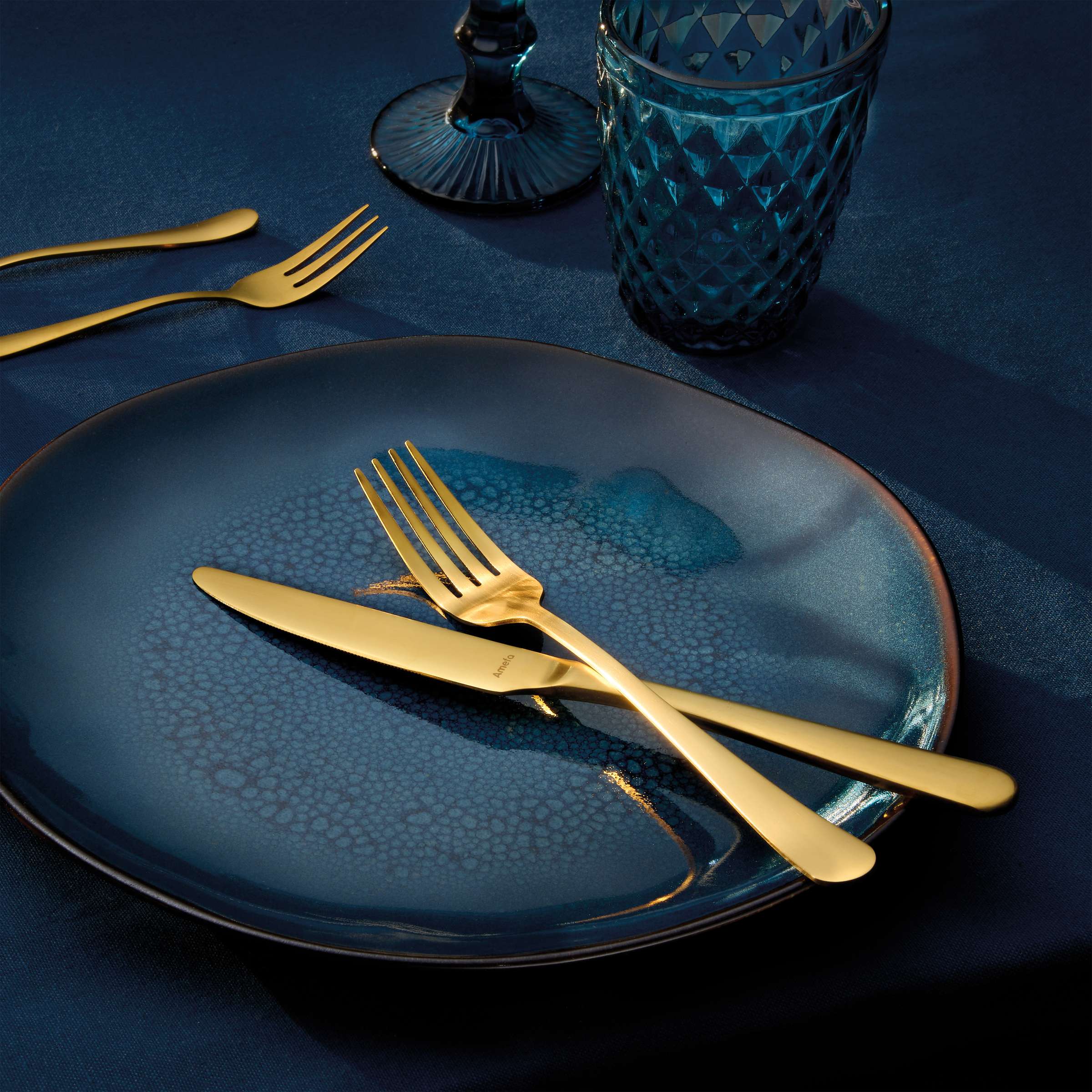 AUSTIN Besteckset 16-teilig PVD gold