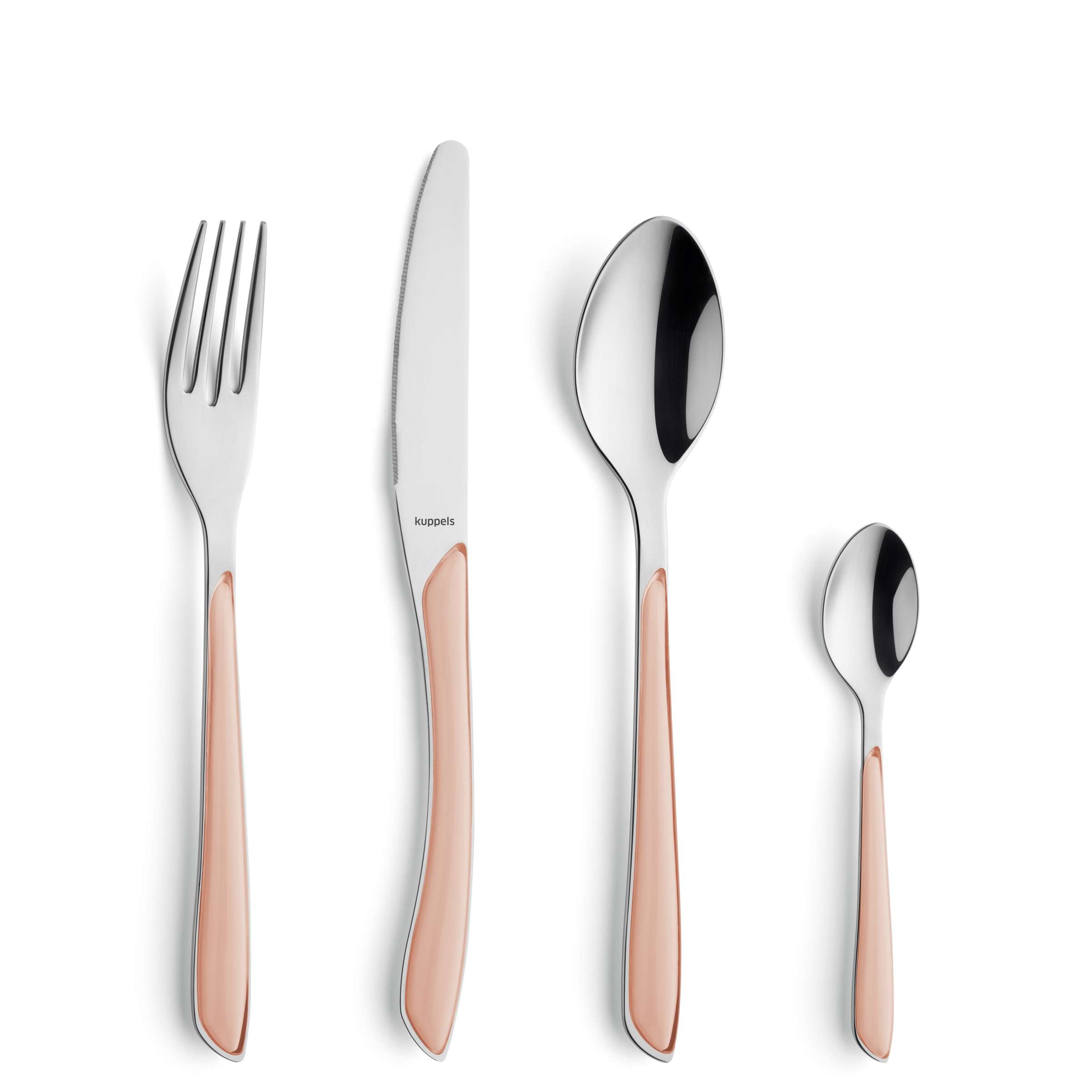 PRISMA Besteckset 24-teilig apricot