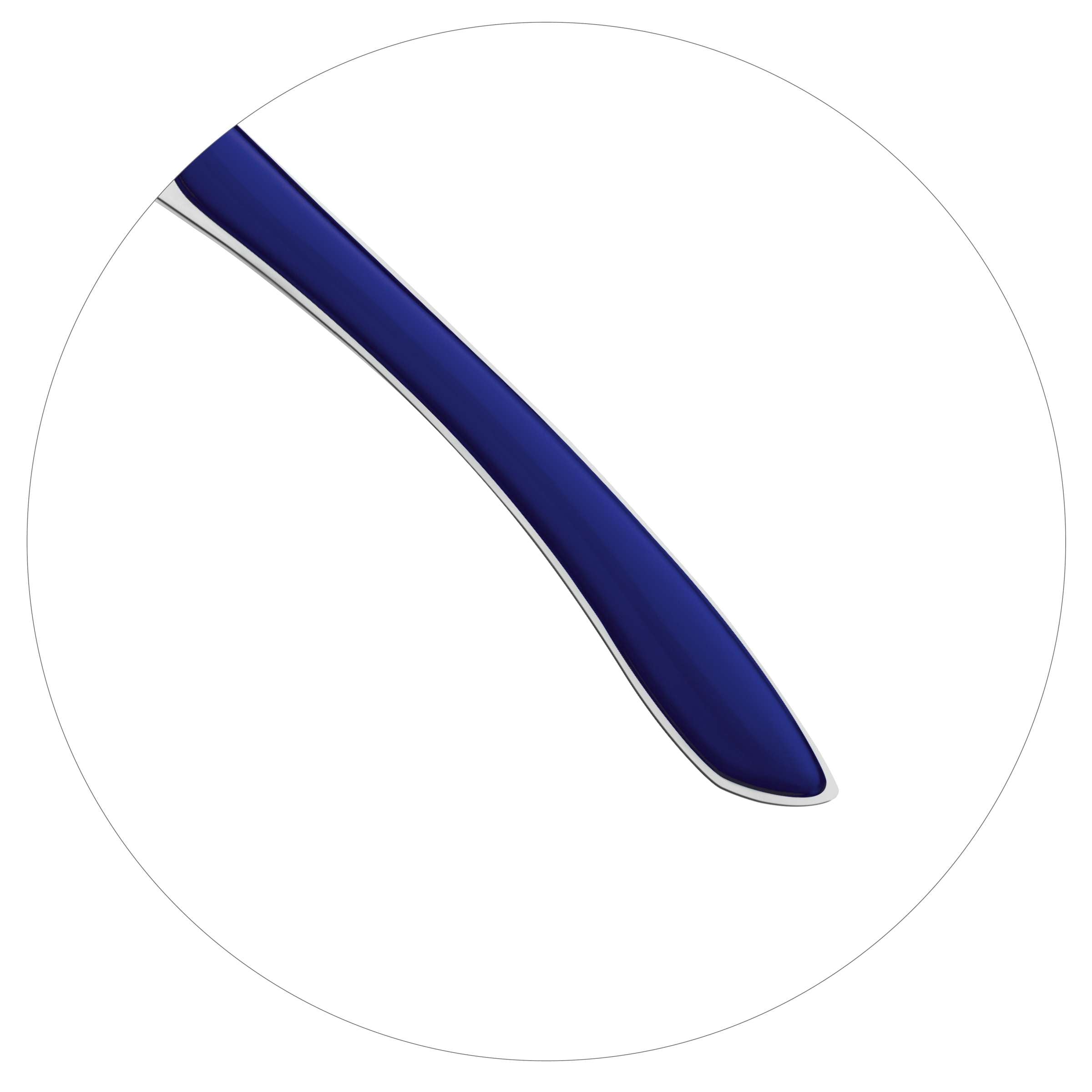 PRISMA Kuchengabel indigoblau