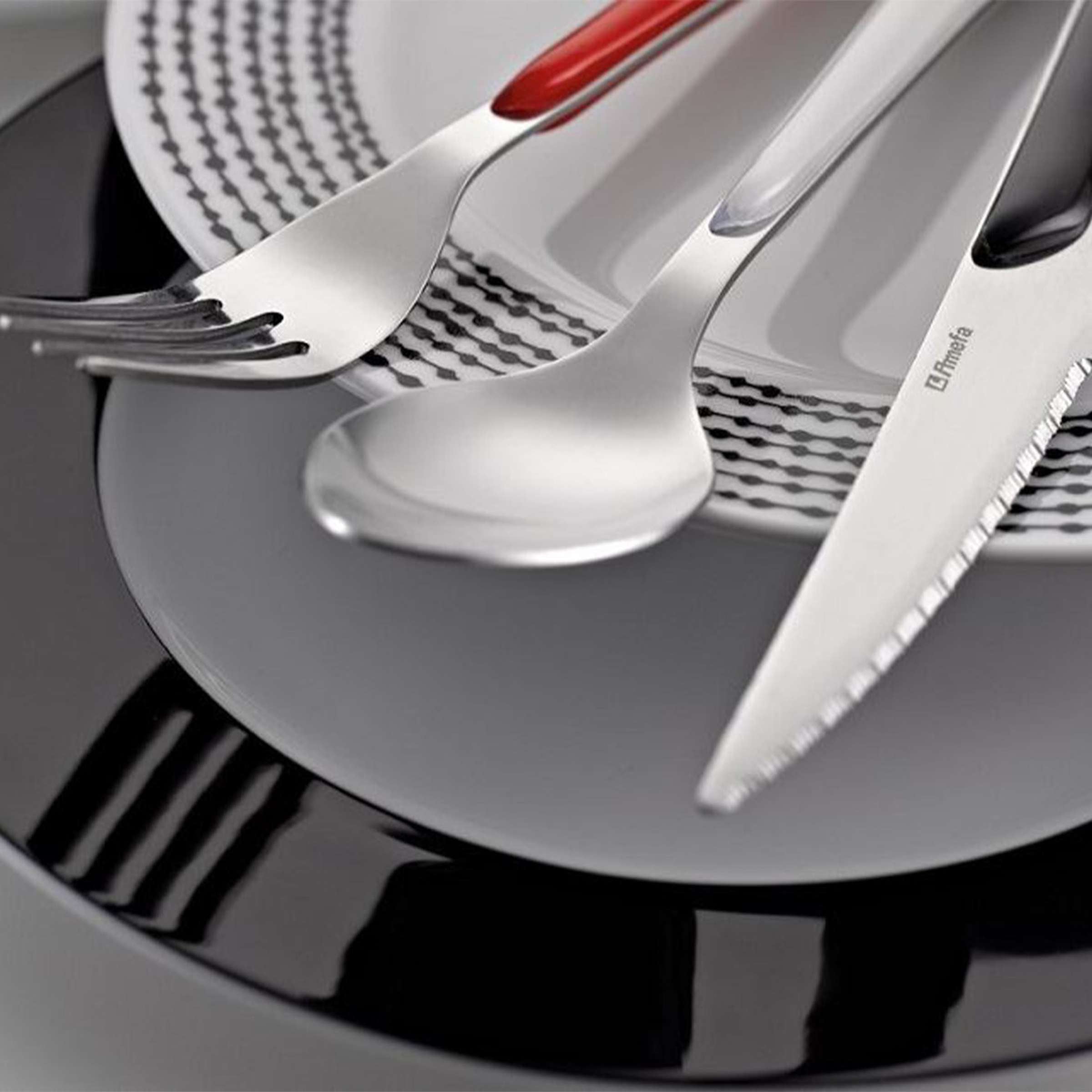 ECLAT Besteckset 24-teilig weiß