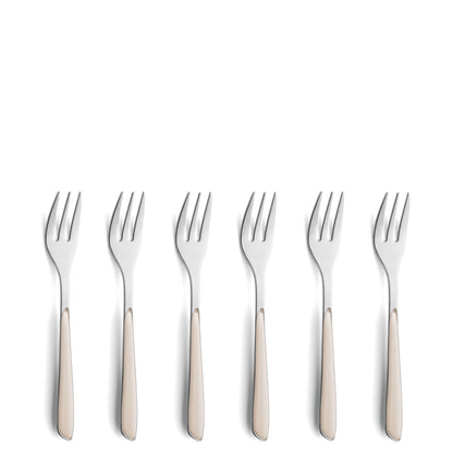 PRISMA Kuchengabel Set 6-teilig baumwolle