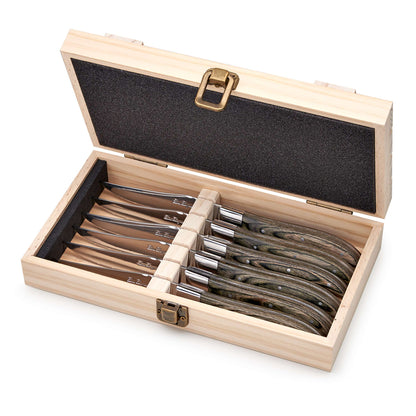 LOUIS Steakmesser Set 6-teilig holz