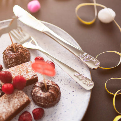WALDFREUNDE Kinderbesteck Set 4-teilig