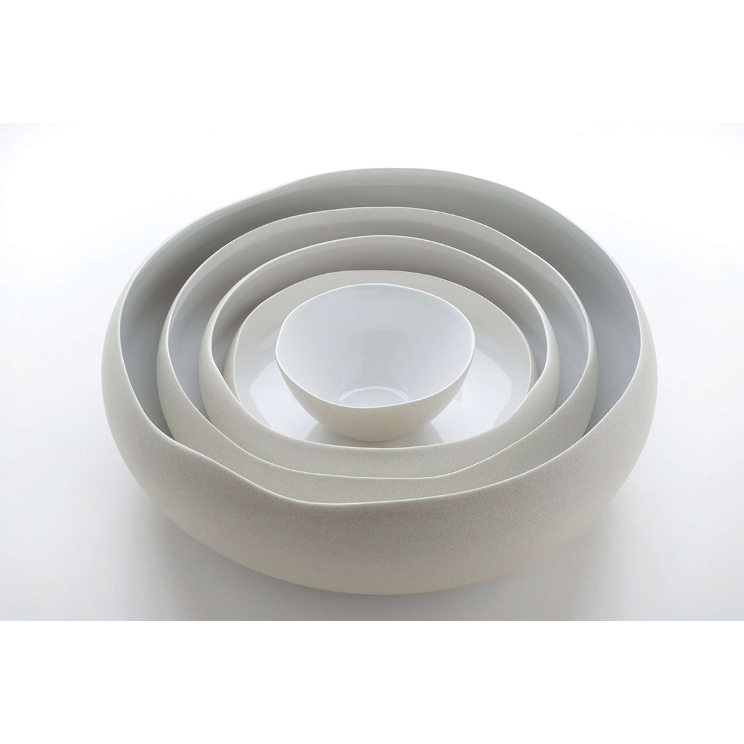 OSLO WHITE Schüssel klein weiß