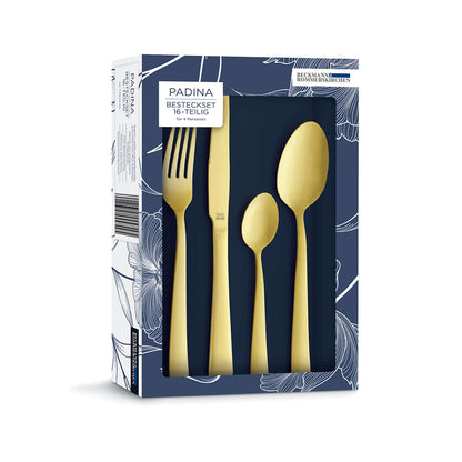 PADINA Besteckset 16-teilig PVD champagner