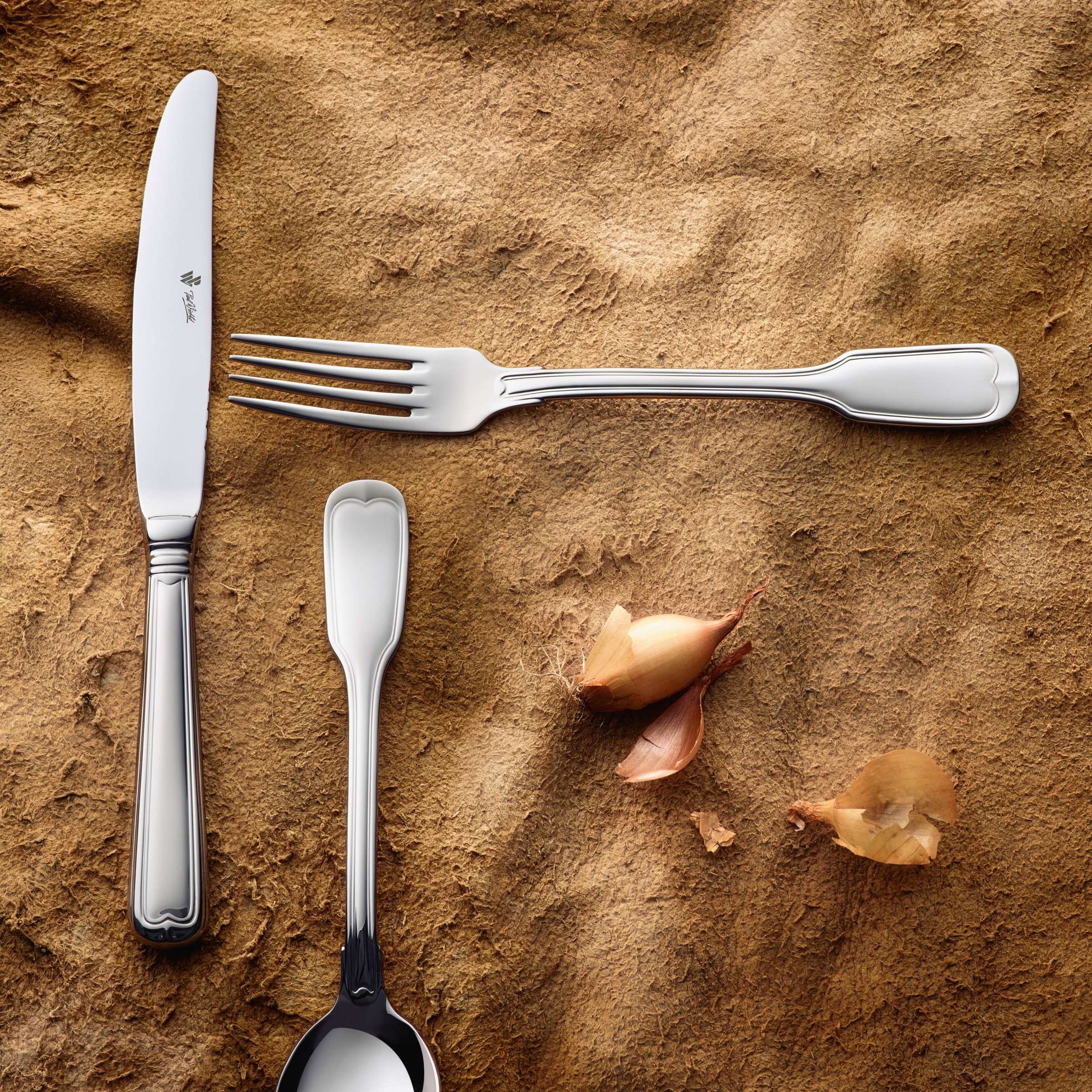 AUGSBURGER FADEN Menümesser Hohlheft