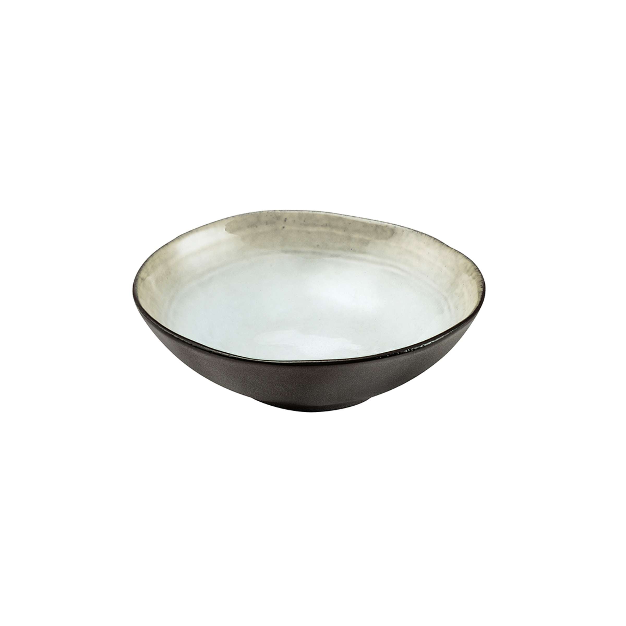 SHADOW NACRE Schüssel groß grau,weiß