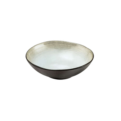 SHADOW NACRE Schüssel groß grau,weiß