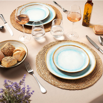 SHADOW AQUA Dessertteller blau,grau