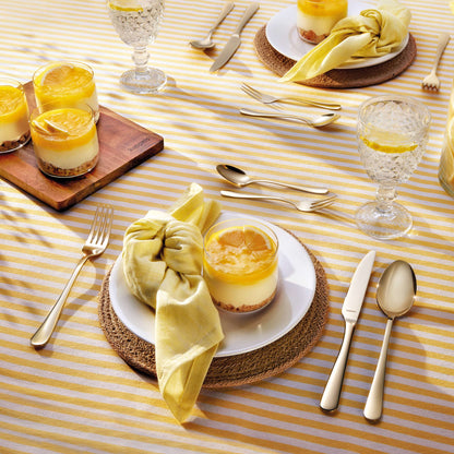 DELIA Besteckset 30-teilig PVD champagner