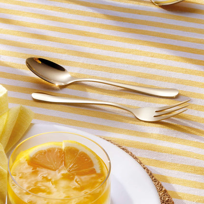 DELIA Besteckset 30-teilig PVD champagner