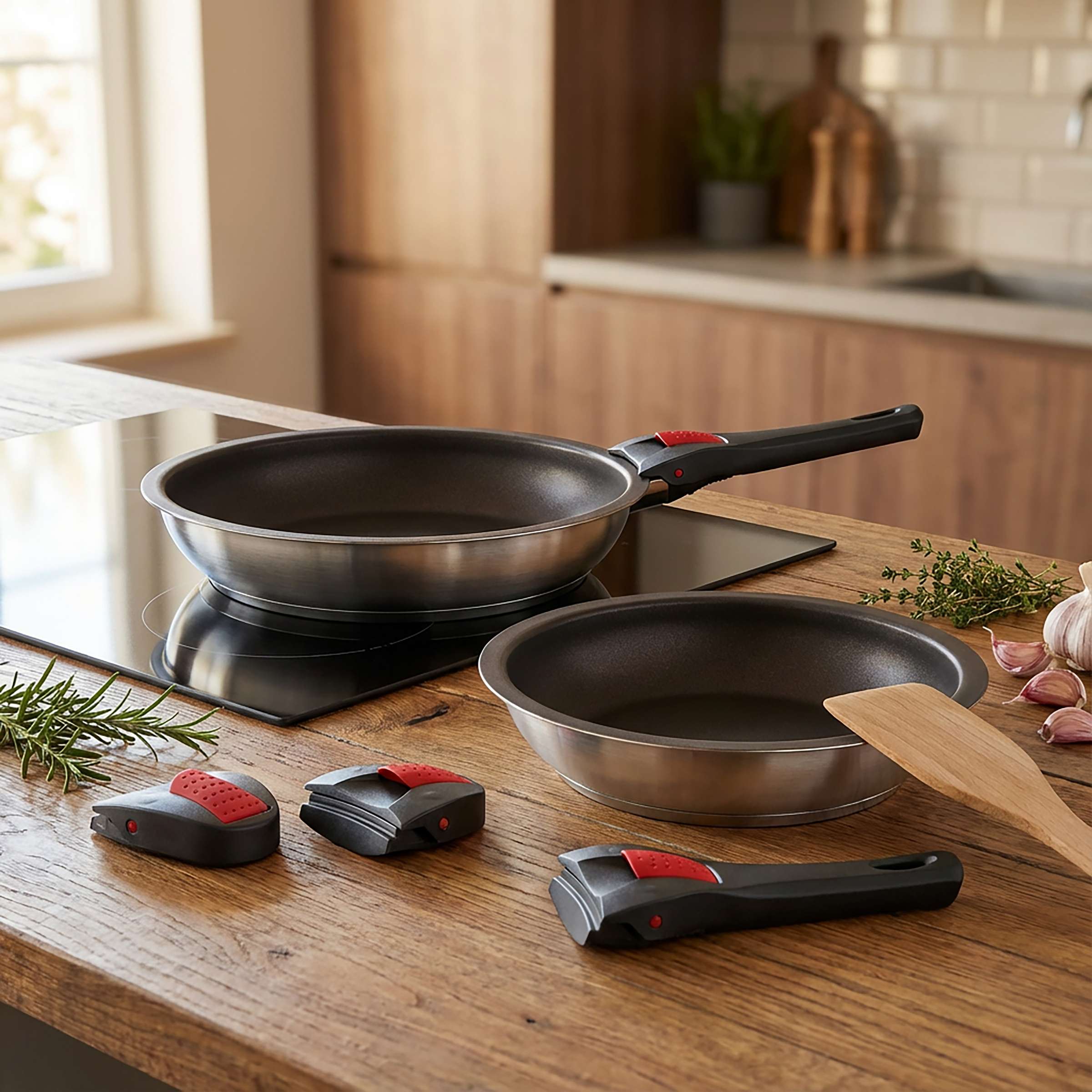 QUICK CLACK PRO Pfannenset 5-teilig