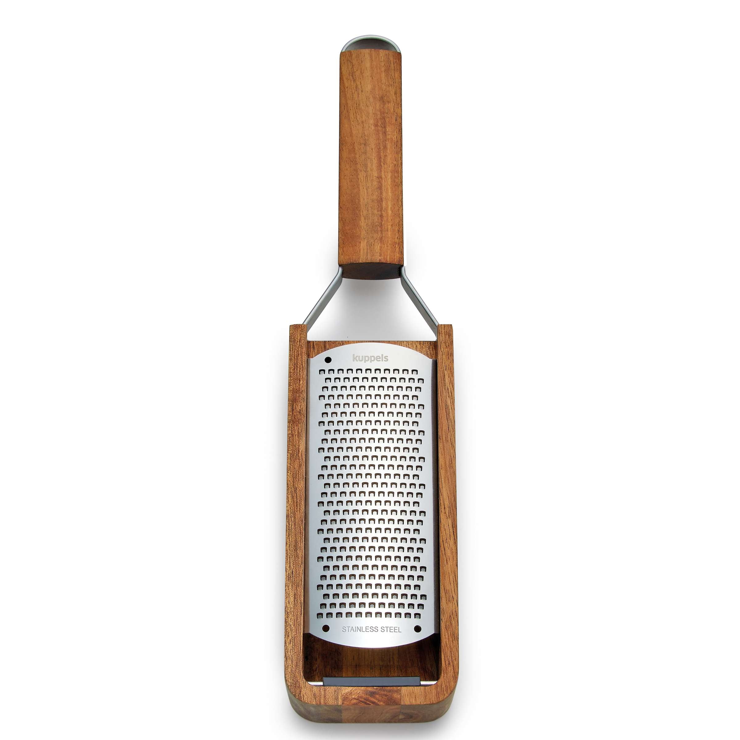 GRANO Handreibe fein, mit Holzcontainer