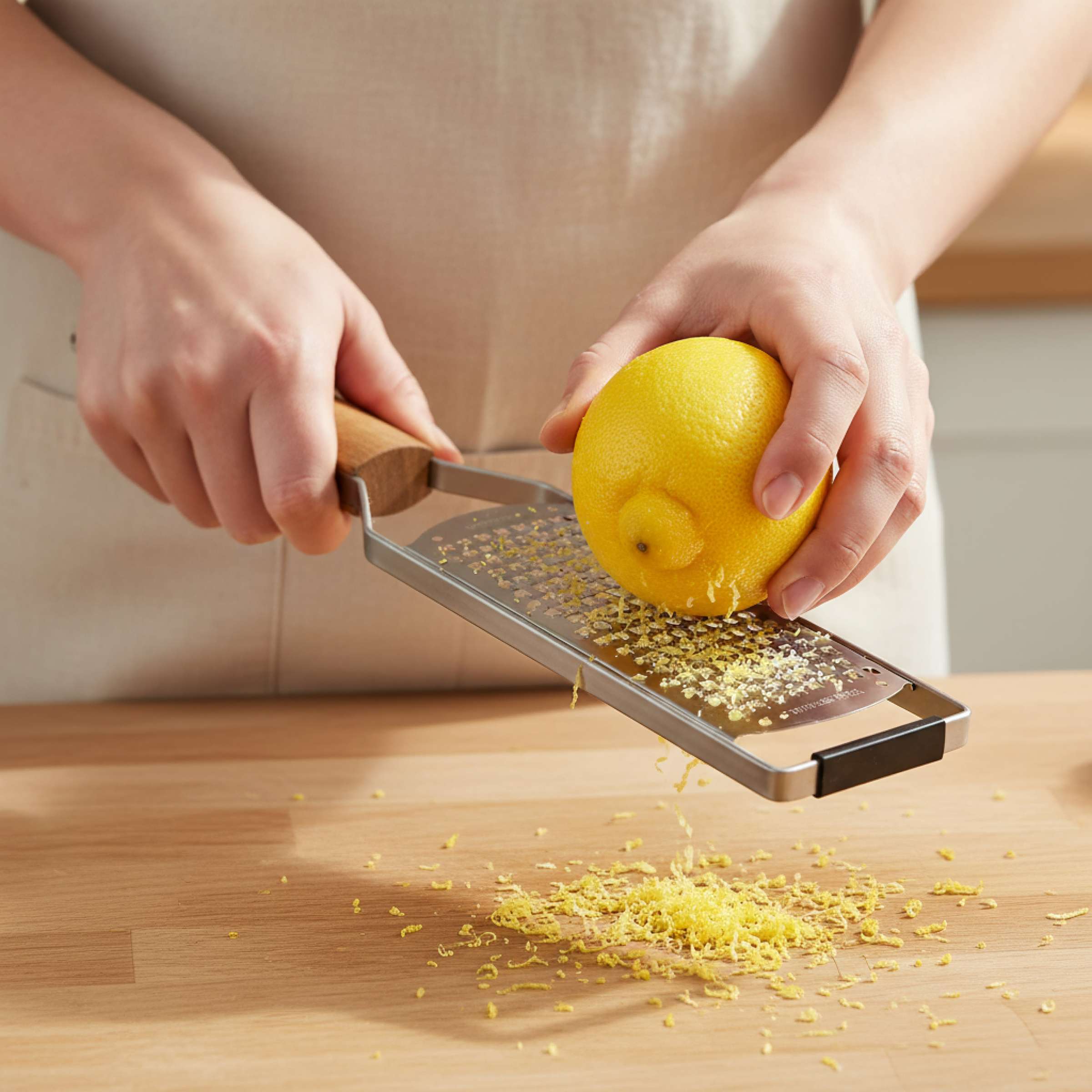 GRANO Handreibe grob, mit Plastikkappe