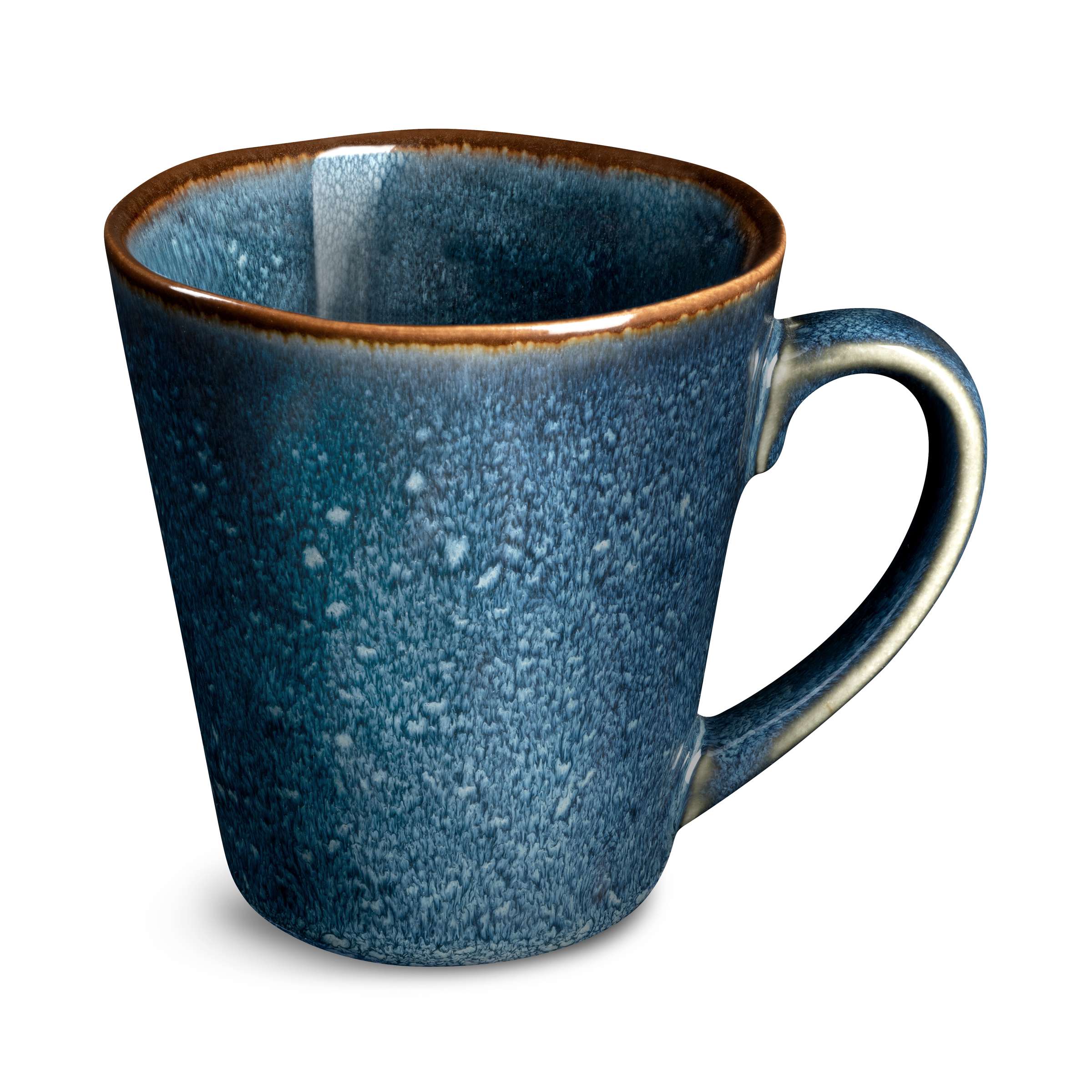 VERTIGO DENIM Becher blau,braun