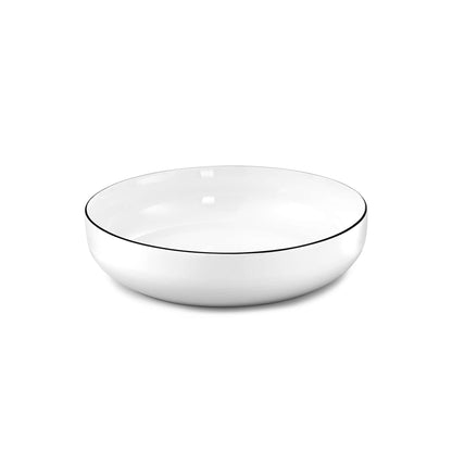 YAKA BLACK Salatteller schwarz,weiß