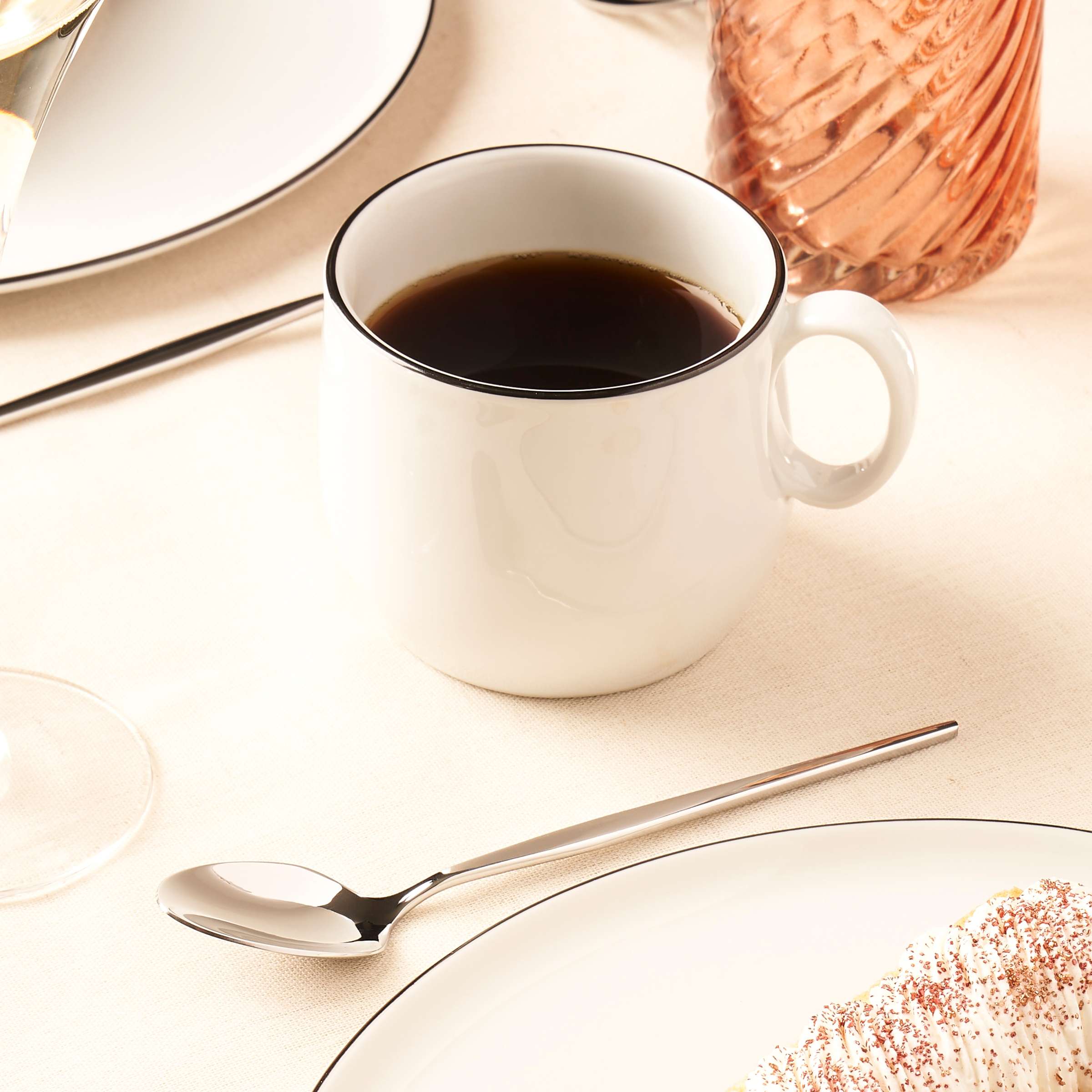 YAKA BLACK Tasse schwarz,weiß