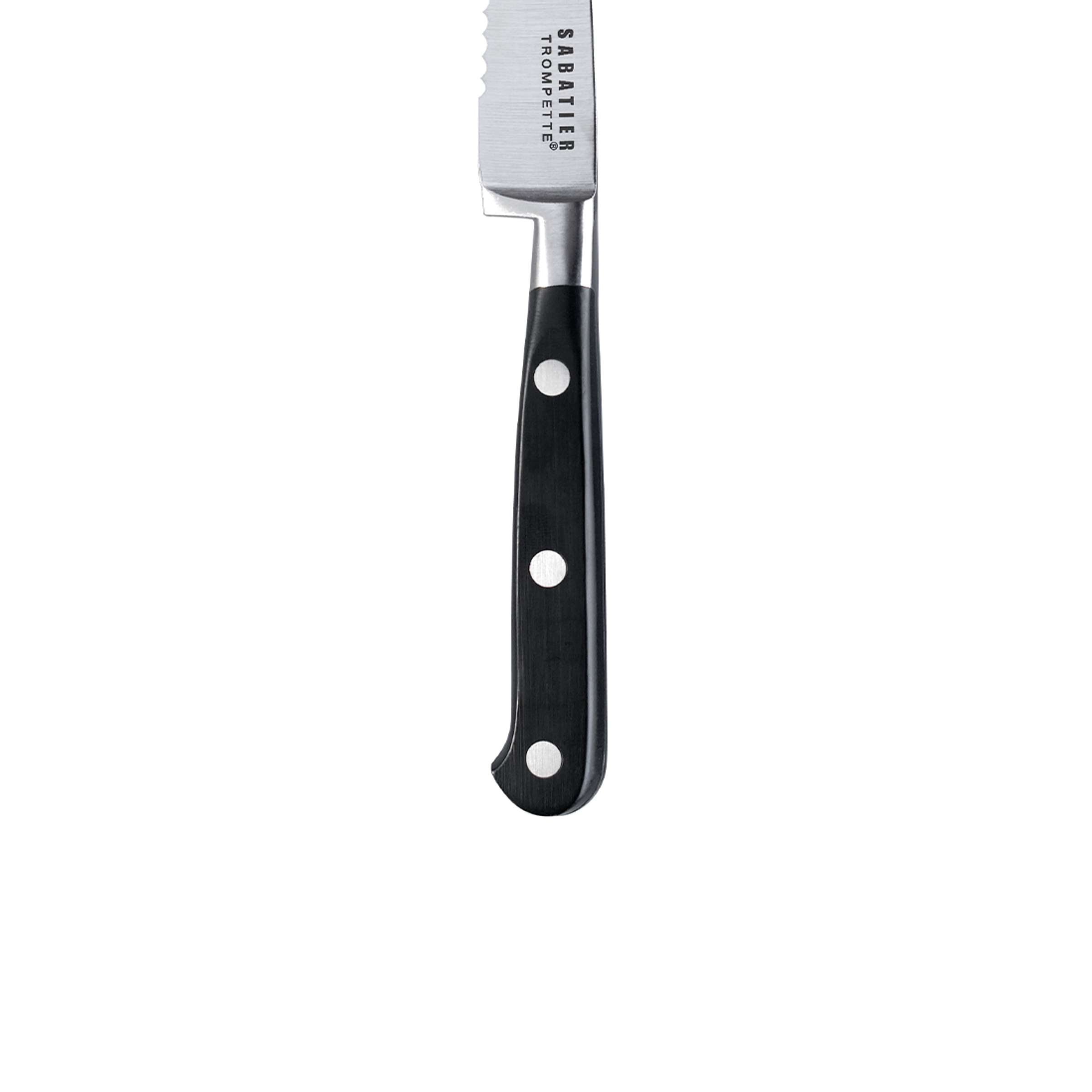 SABATIER TROMPETTE Steakmesser Set 6-teilig schwarz