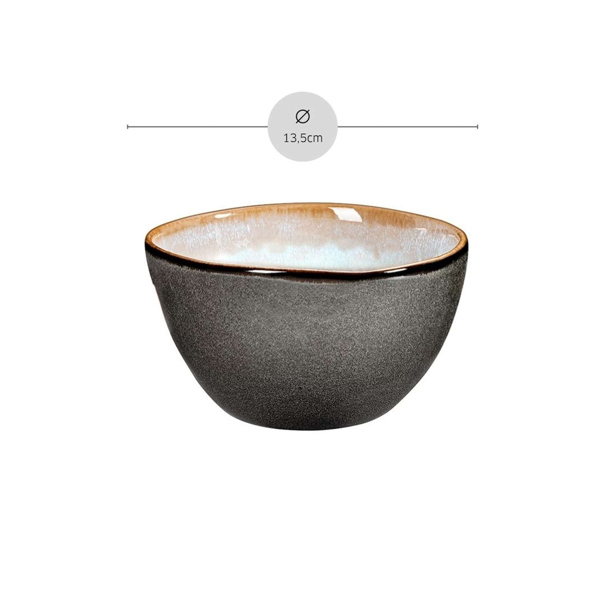 SHADOW AQUA Müslischale blau,grau