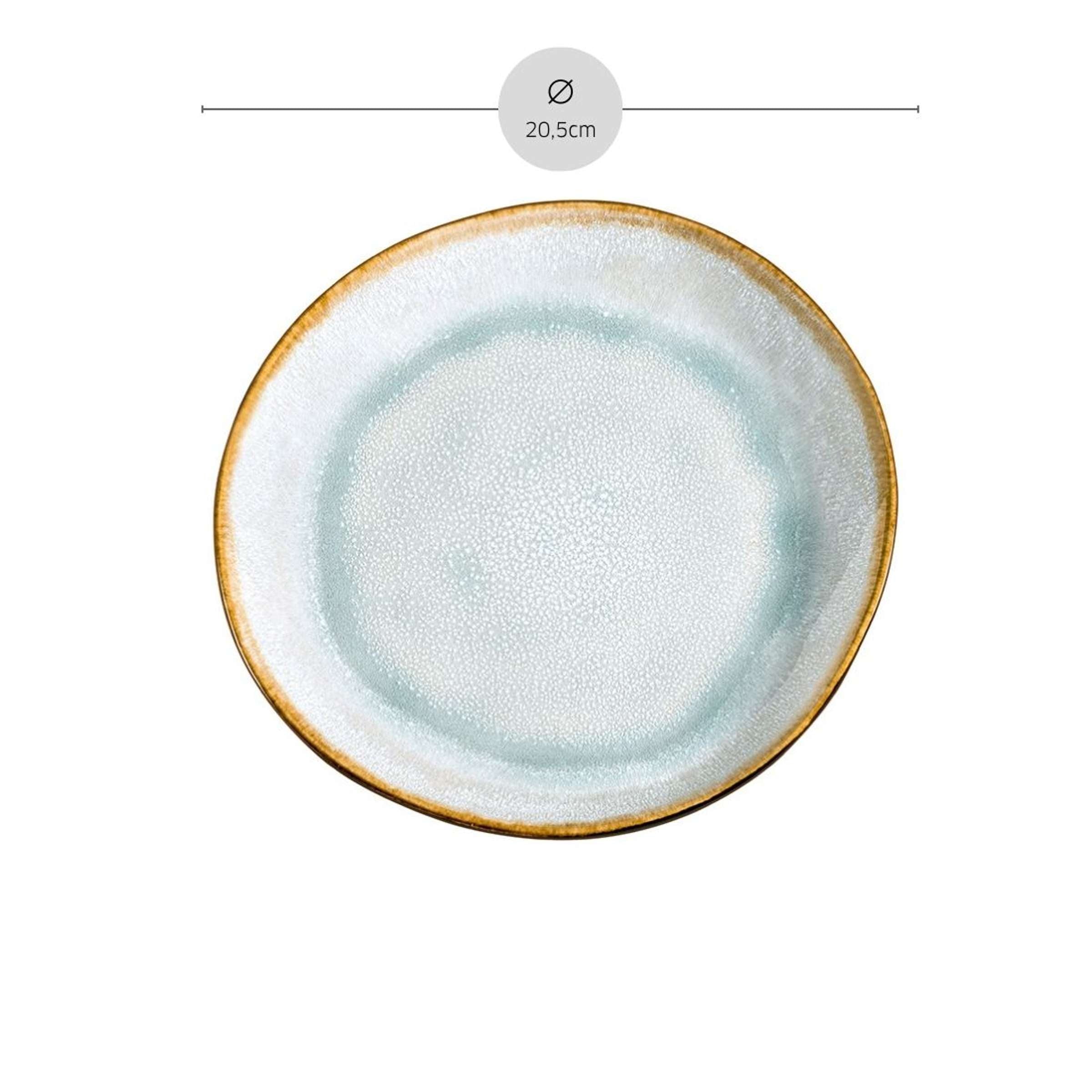 SHADOW AQUA Dessertteller blau,grau