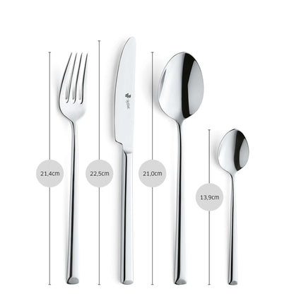 VIVENDI Besteckset 24-teilig silber