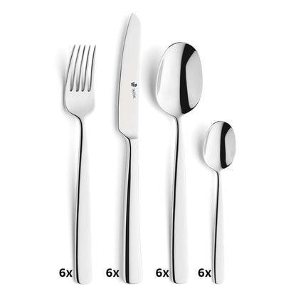 COMO Besteckset 24-teilig