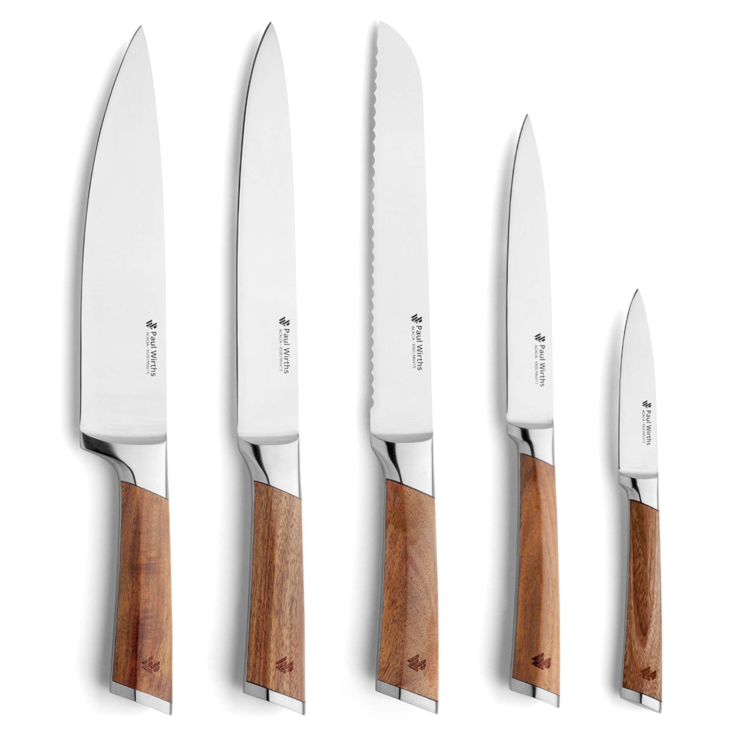 ACACIA Messerblock 5-teilig