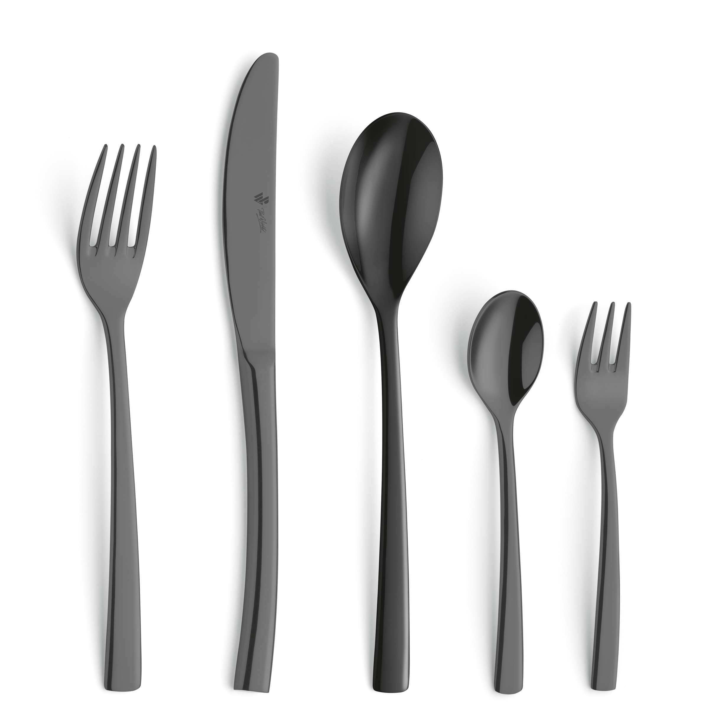 SWING Besteckset 30-teilig PVD schwarz