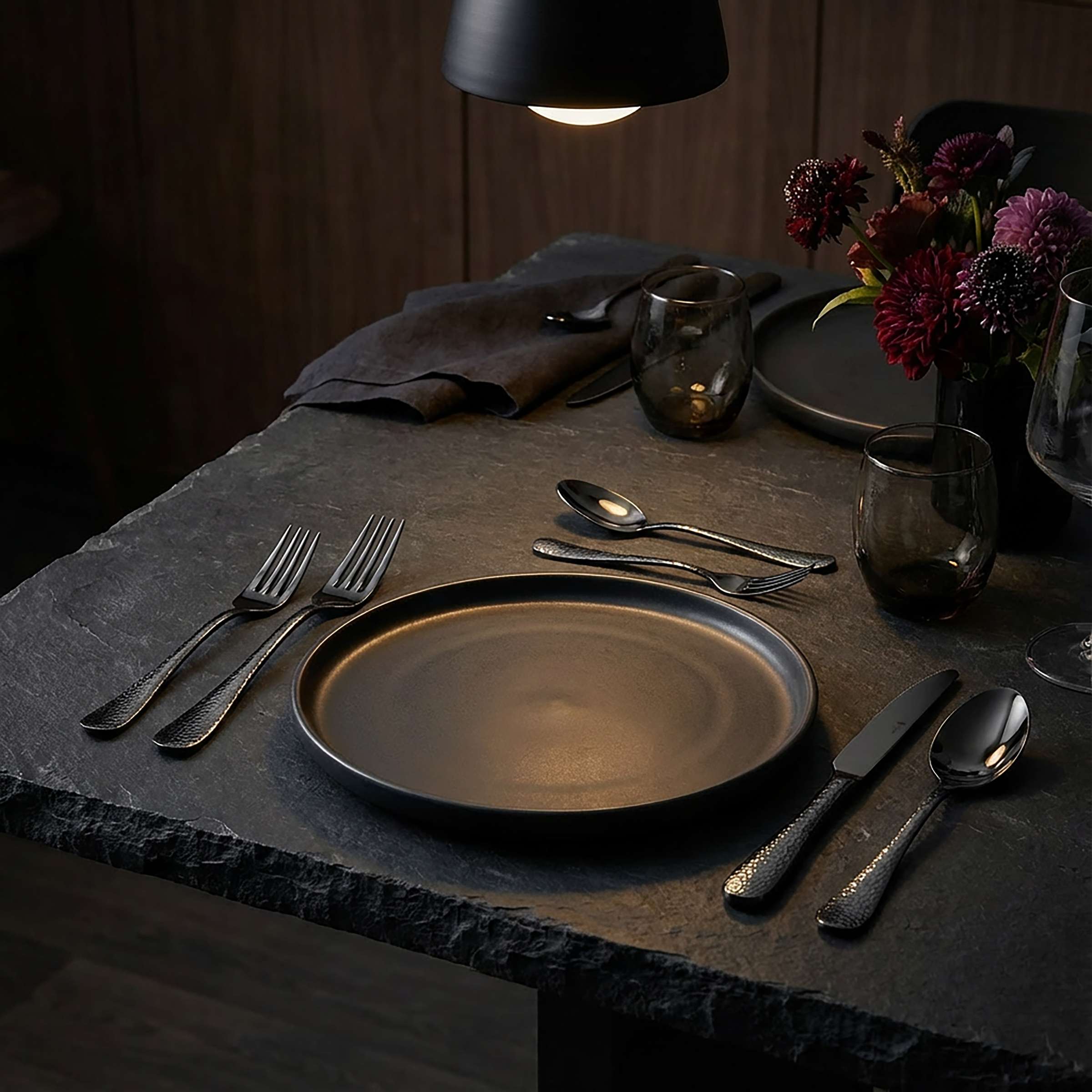 MONDO Menülöffel PVD schwarz