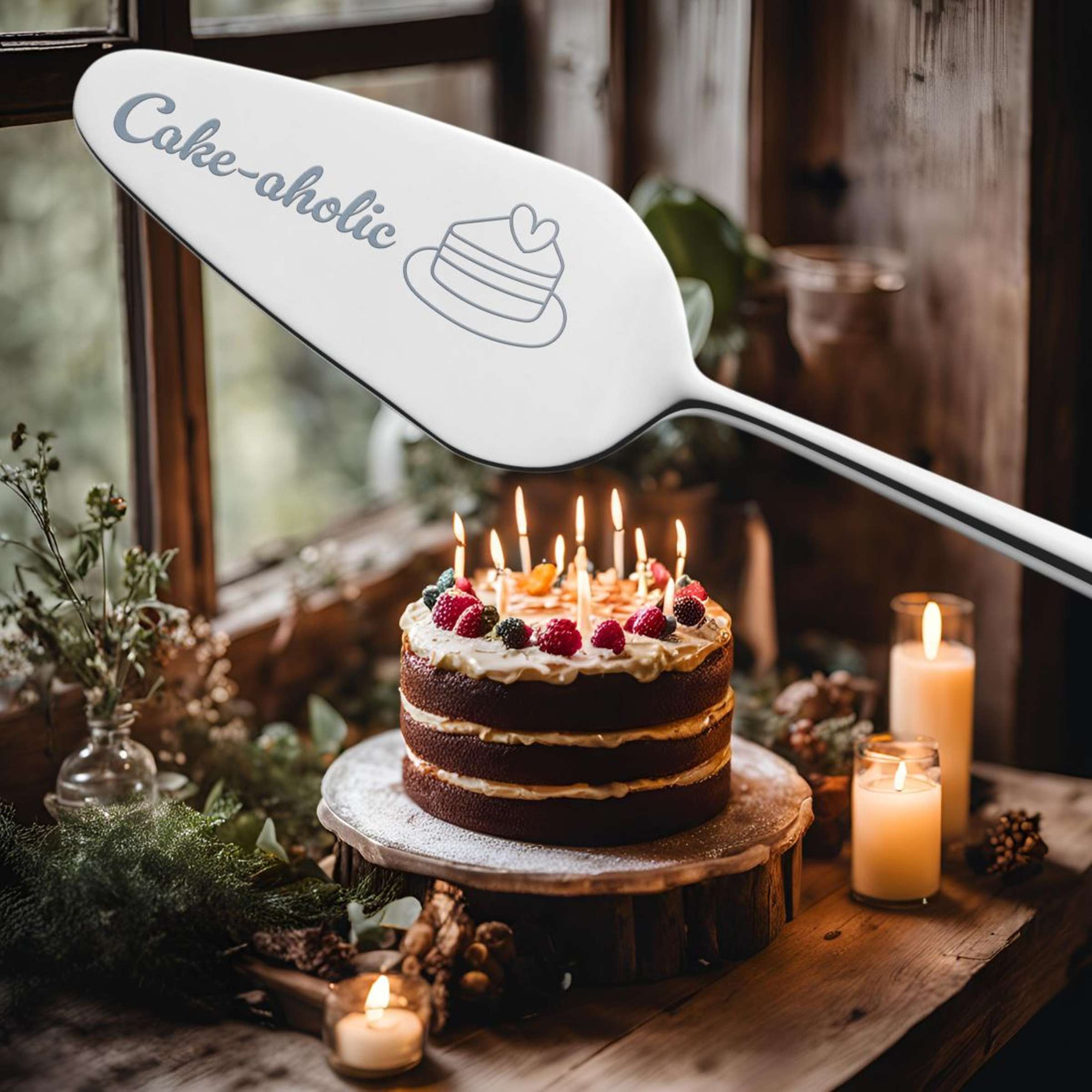 VIVENDI Tortenheber "Cake-aholic"