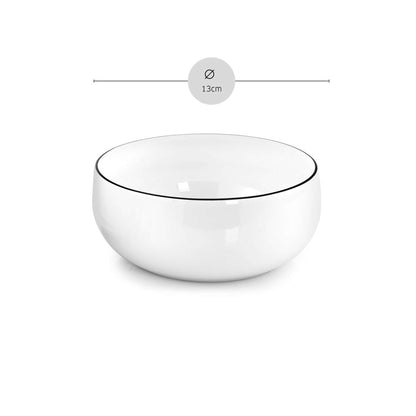 YAKA BLACK Müslischale schwarz,weiß